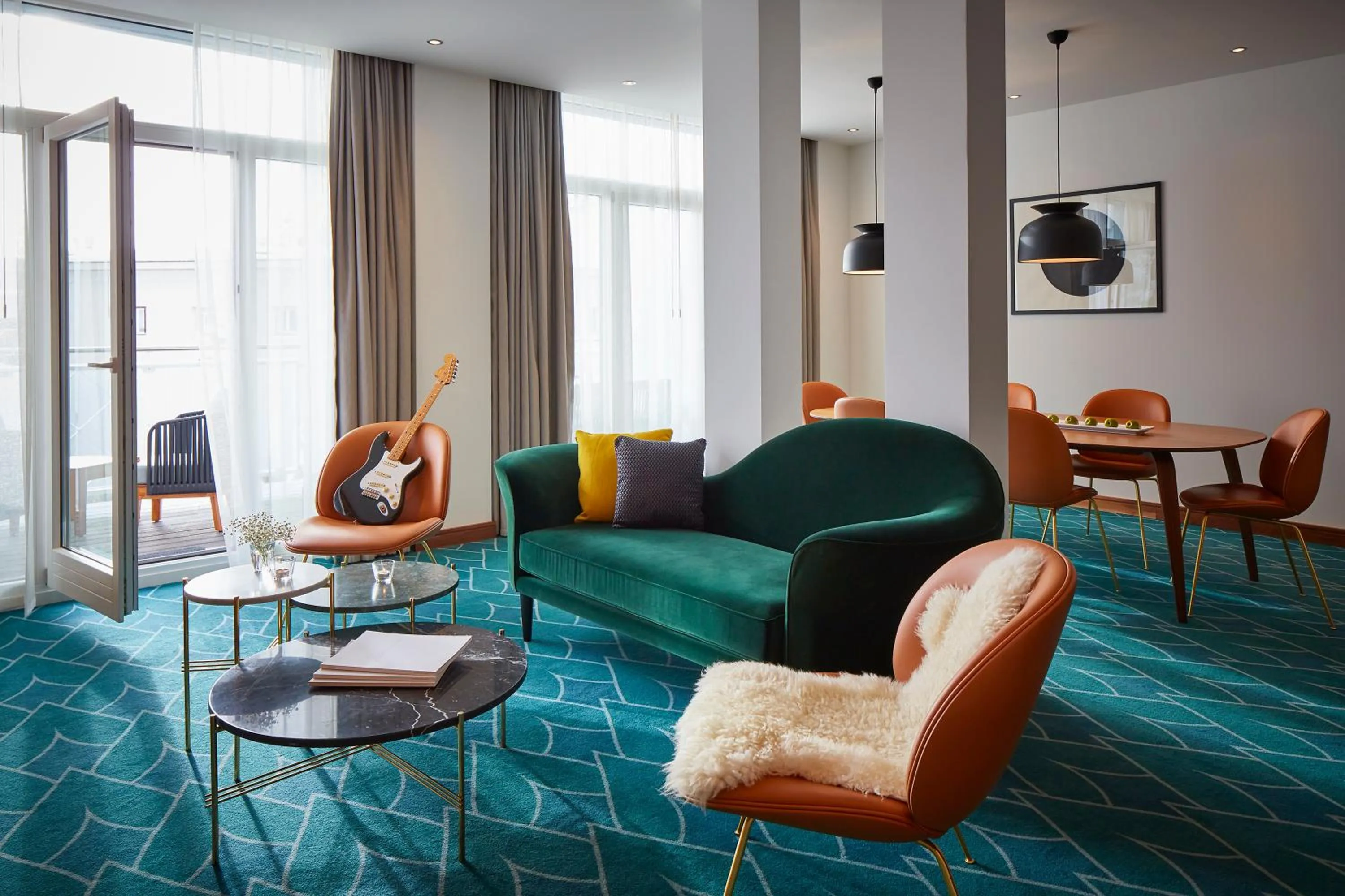 Balcony/Terrace in Hard Rock Hotel Davos