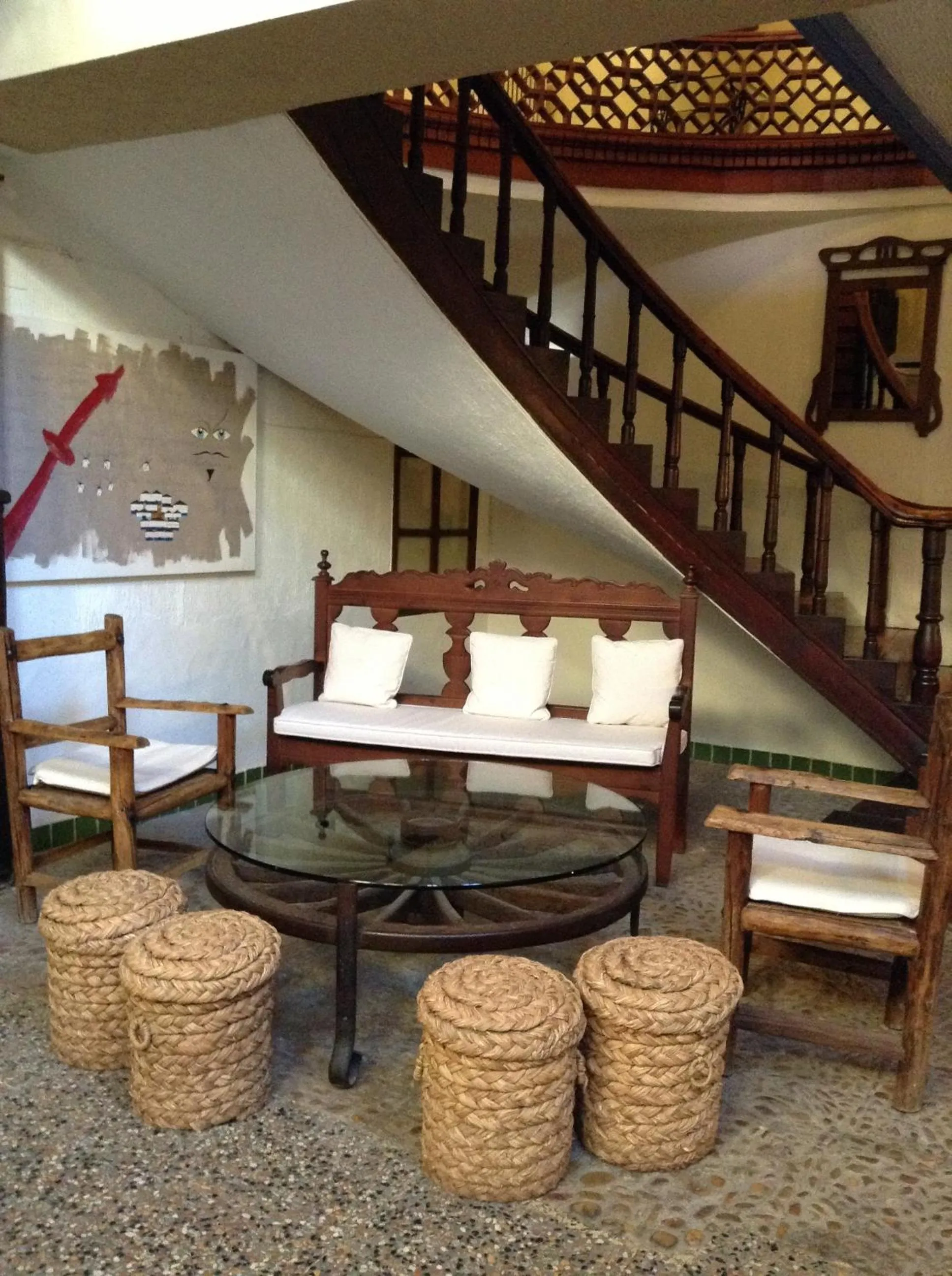 Lobby or reception in Hotel Mesón de Don Quijote
