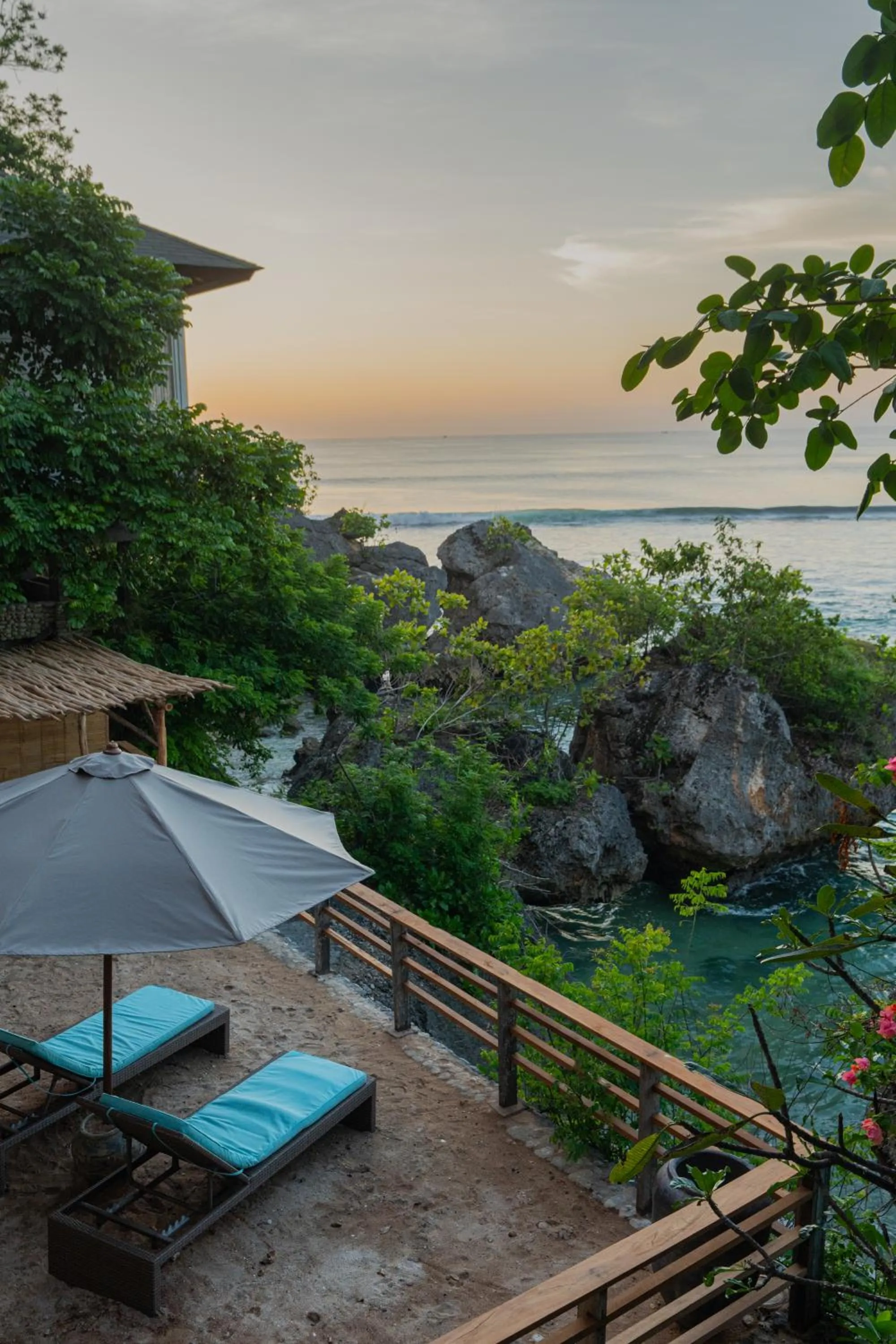 Sea view in Bingin Beach House