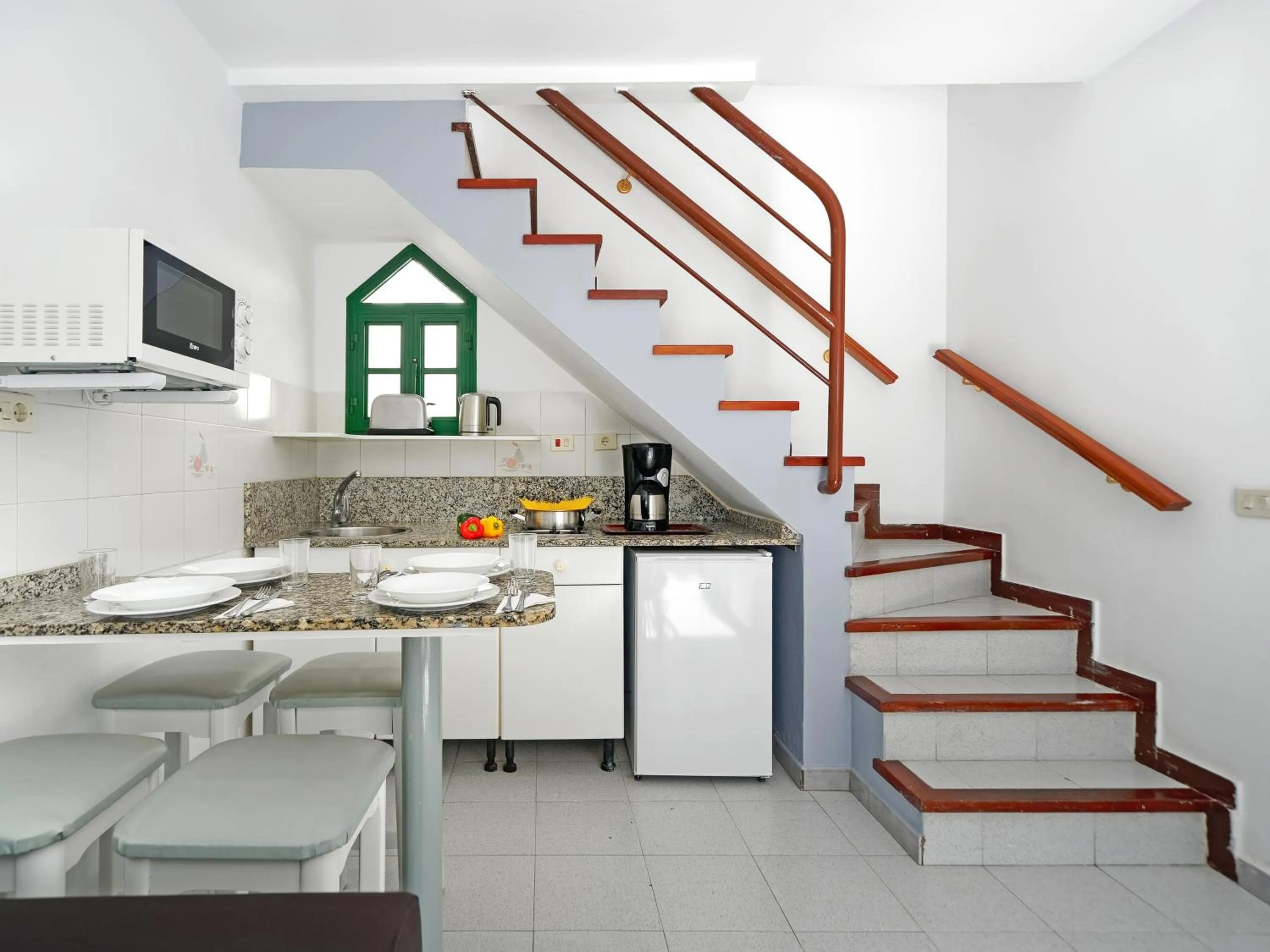 Coffee/tea facilities in Bungalows Vistaflor