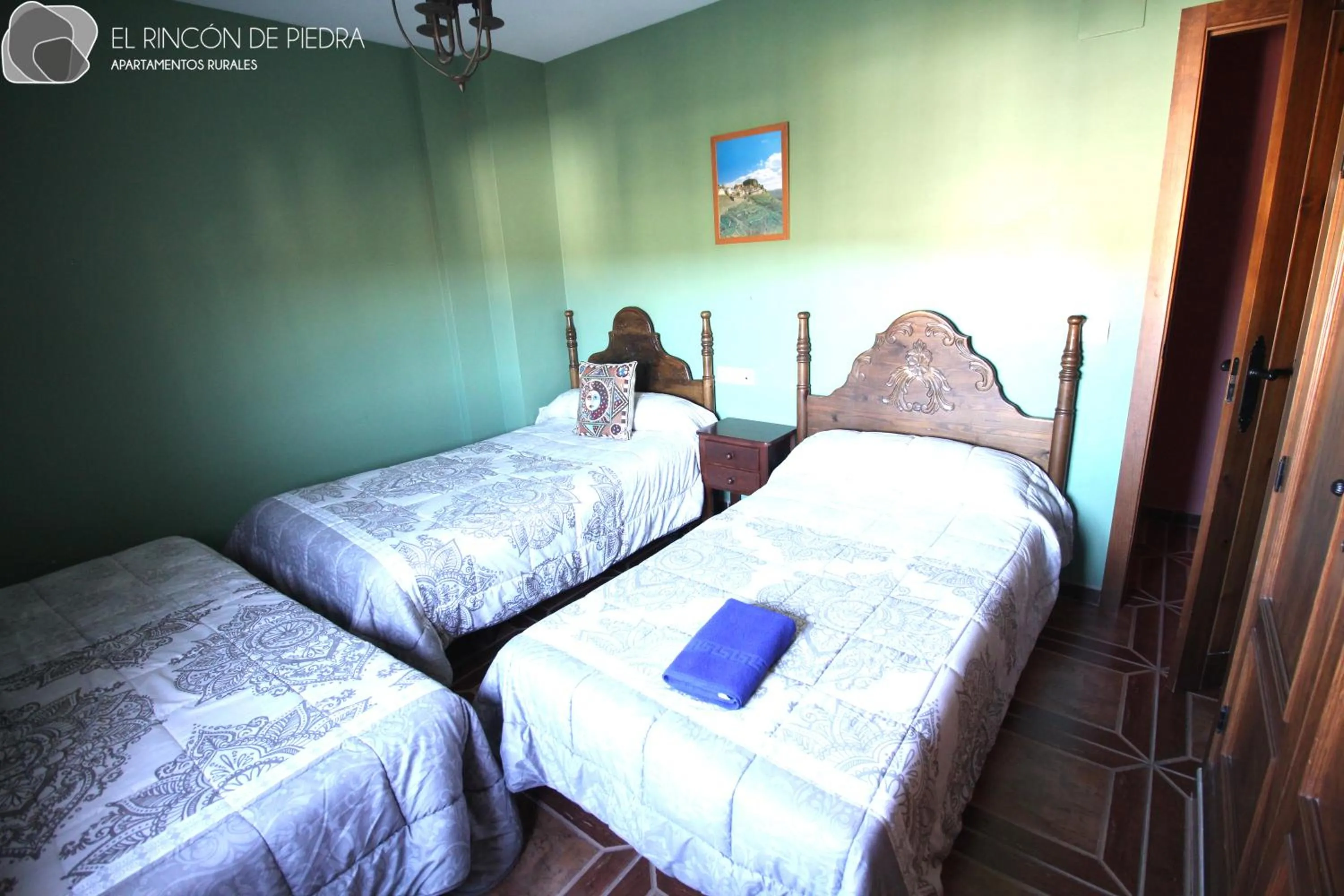 Bedroom, Bed in El Rincon de Piedra