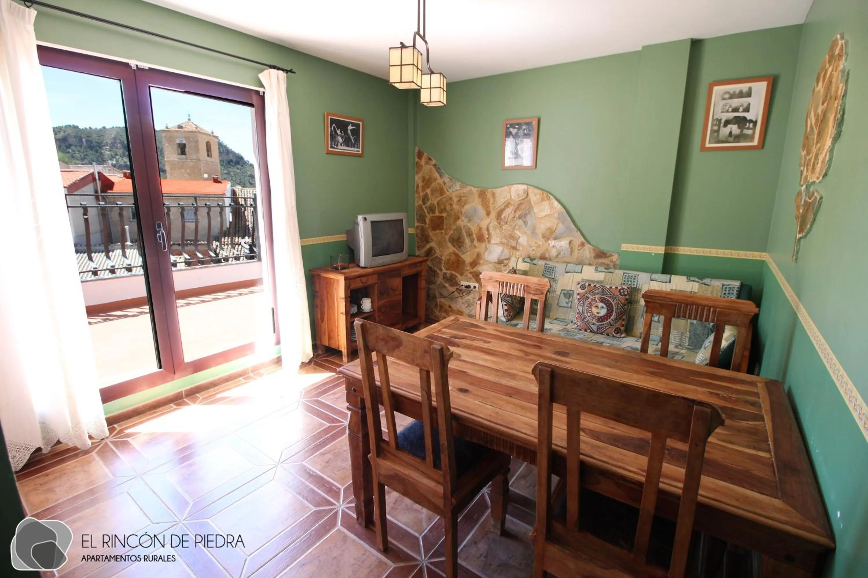 Dining area in El Rincon de Piedra