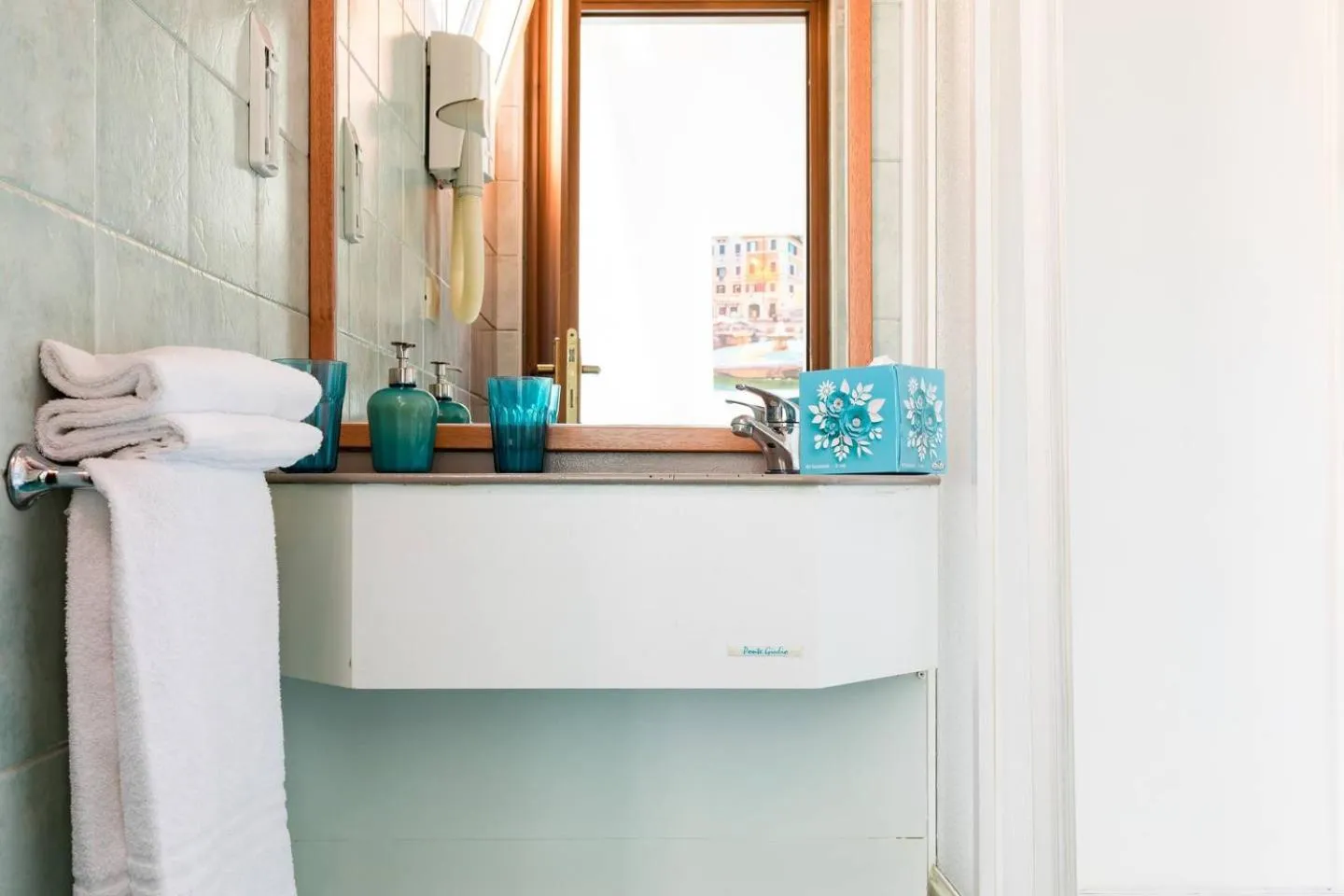 Bathroom in Hotel Castelfidardo