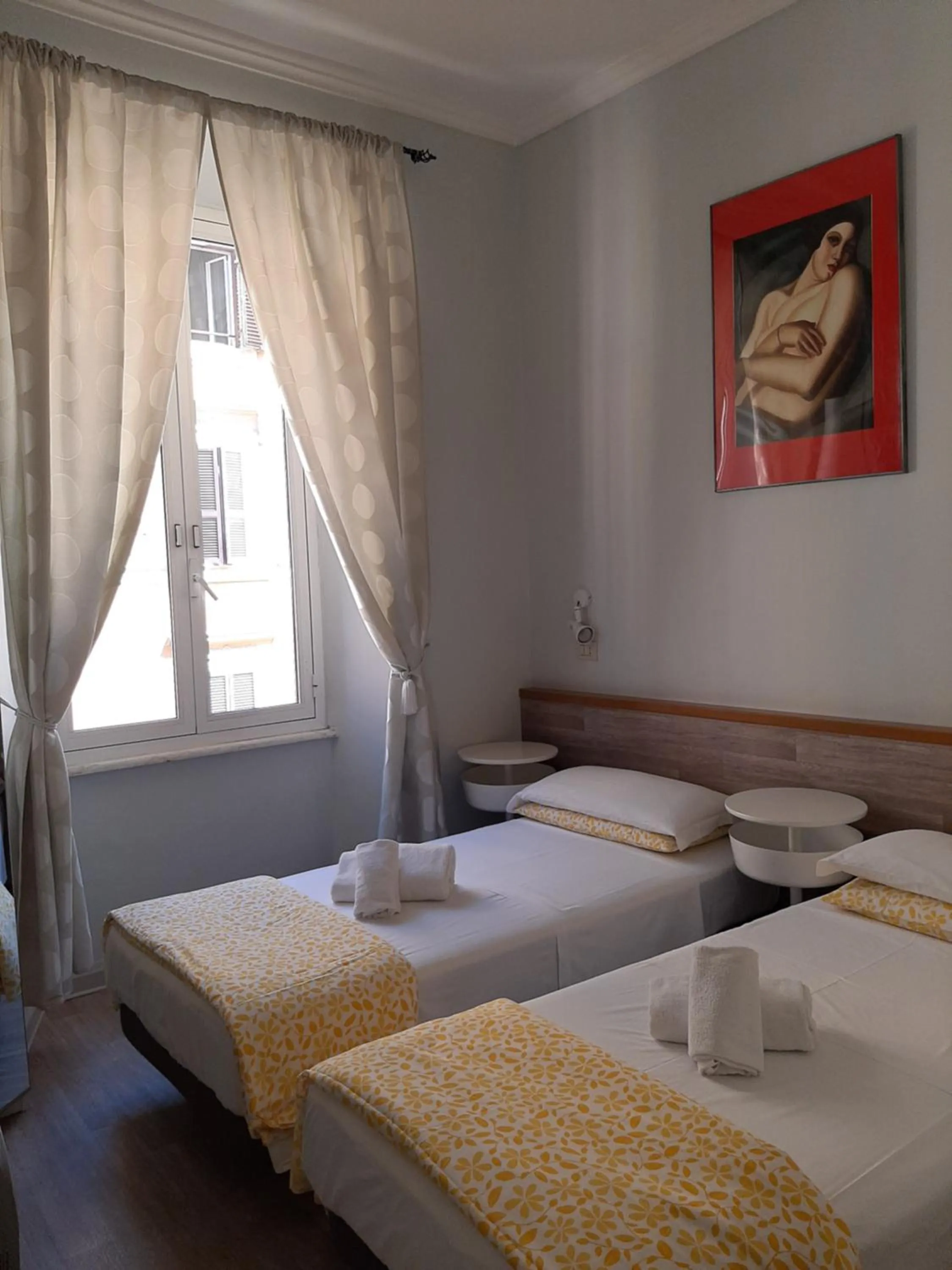 Photo of the whole room, Bed in Hotel Castelfidardo
