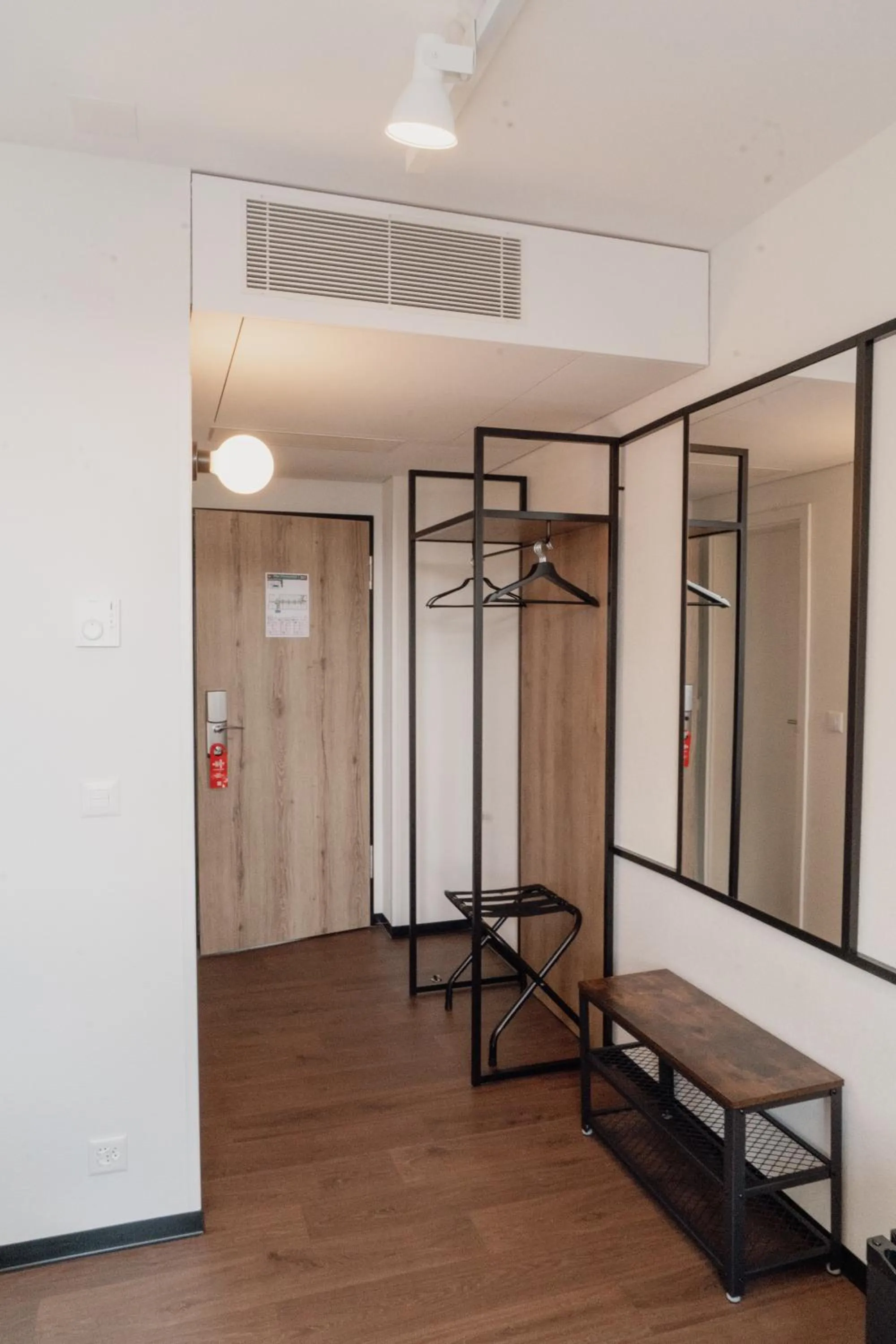 Bedroom in ibis Bulle - La Gruyère Swiss Bike Hotel