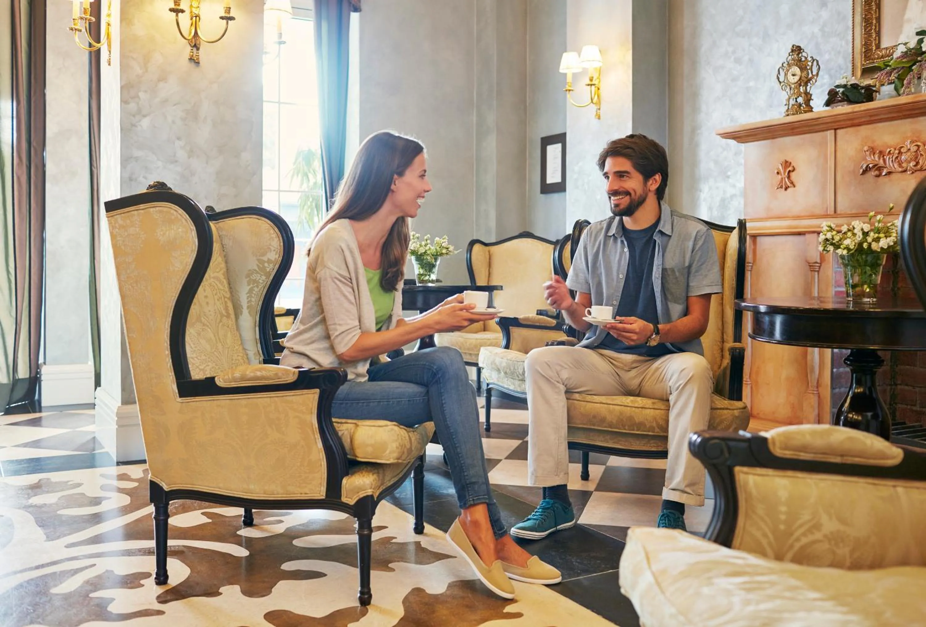 Lounge or bar in PortAventura Hotel Lucy's Mansion - Includes unlimited access & Express wristband to PortAventura Park & Ferrari Land