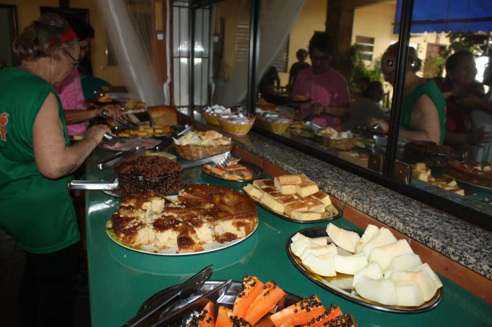 Food and drinks in Hotel Refugio