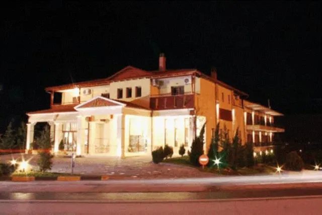 Facade/entrance in Asteras Hotel