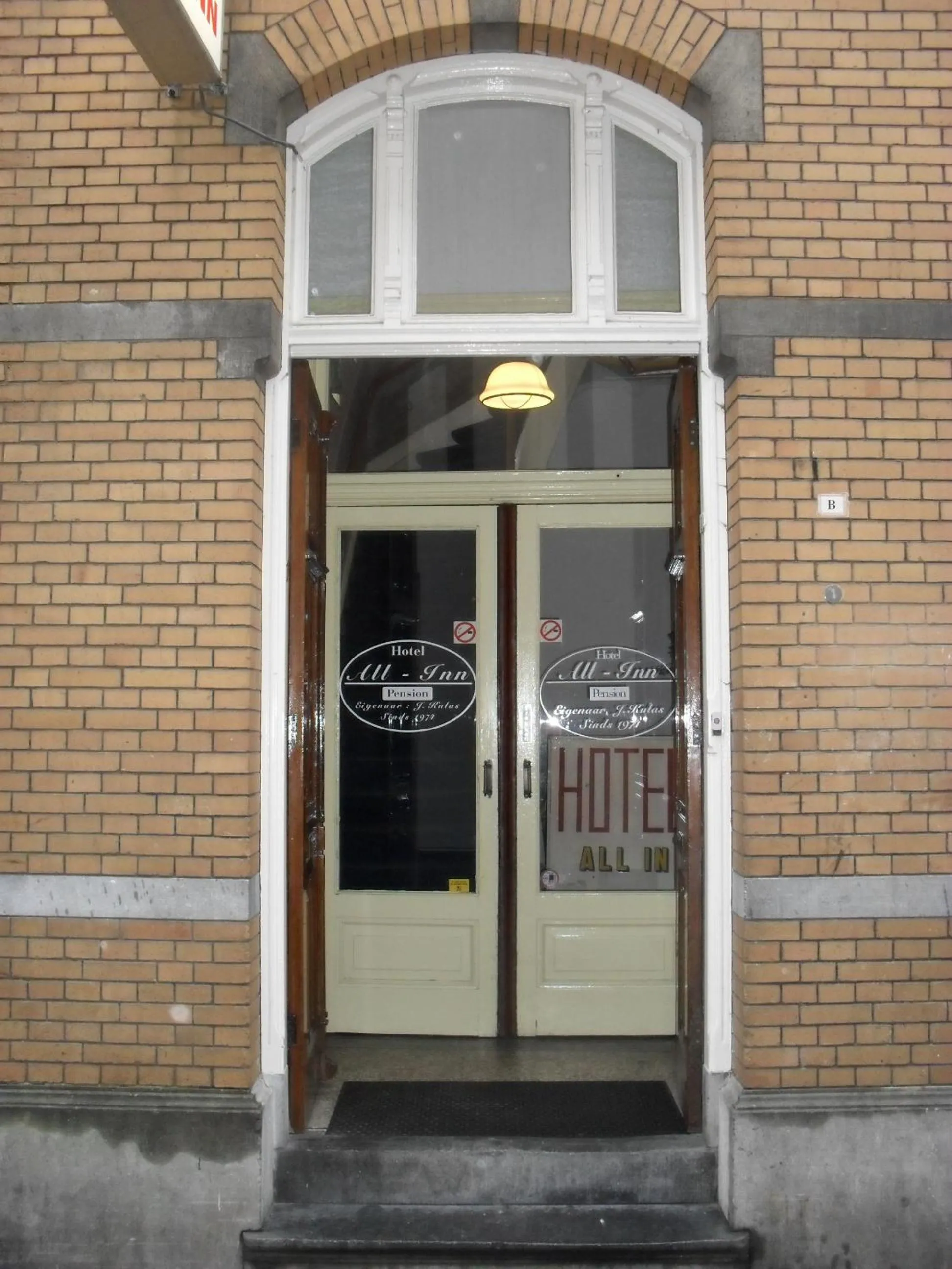 Facade/entrance in All-In Hotel