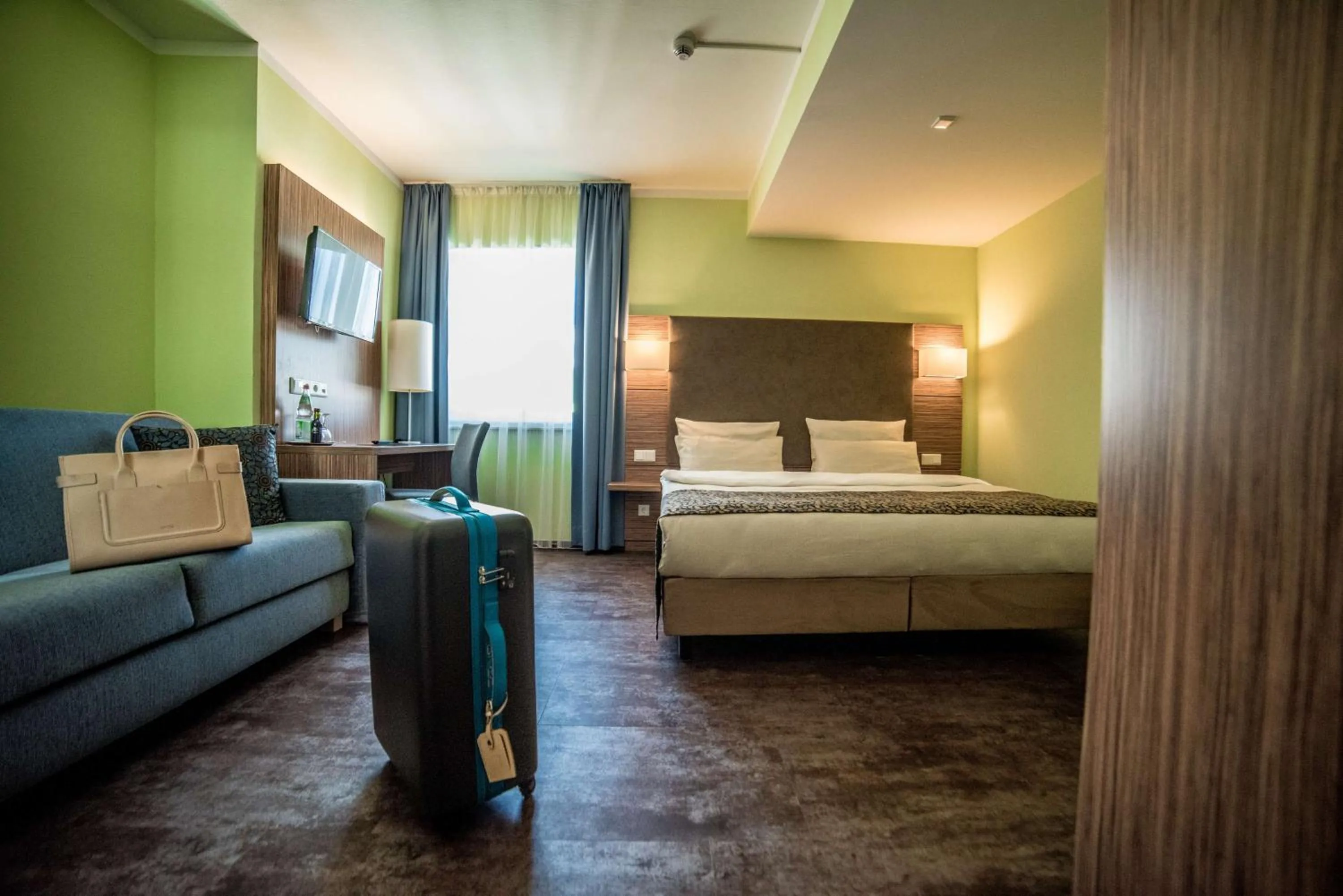 Bedroom, Bed in Hotel Central Regensburg CityCentre, Sure Hotel Collection by Best Western