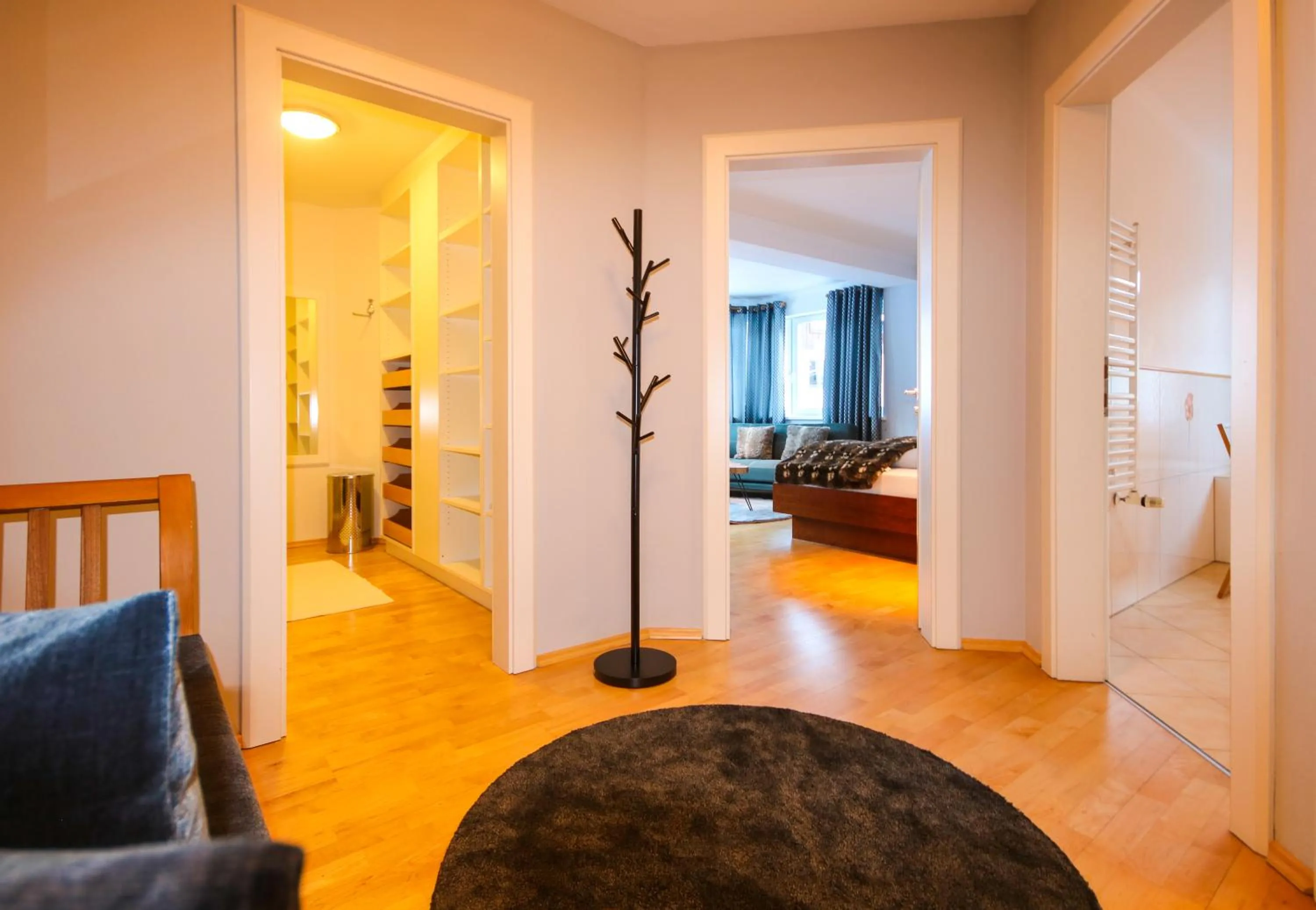 Seating area, Bed in Bosek`s