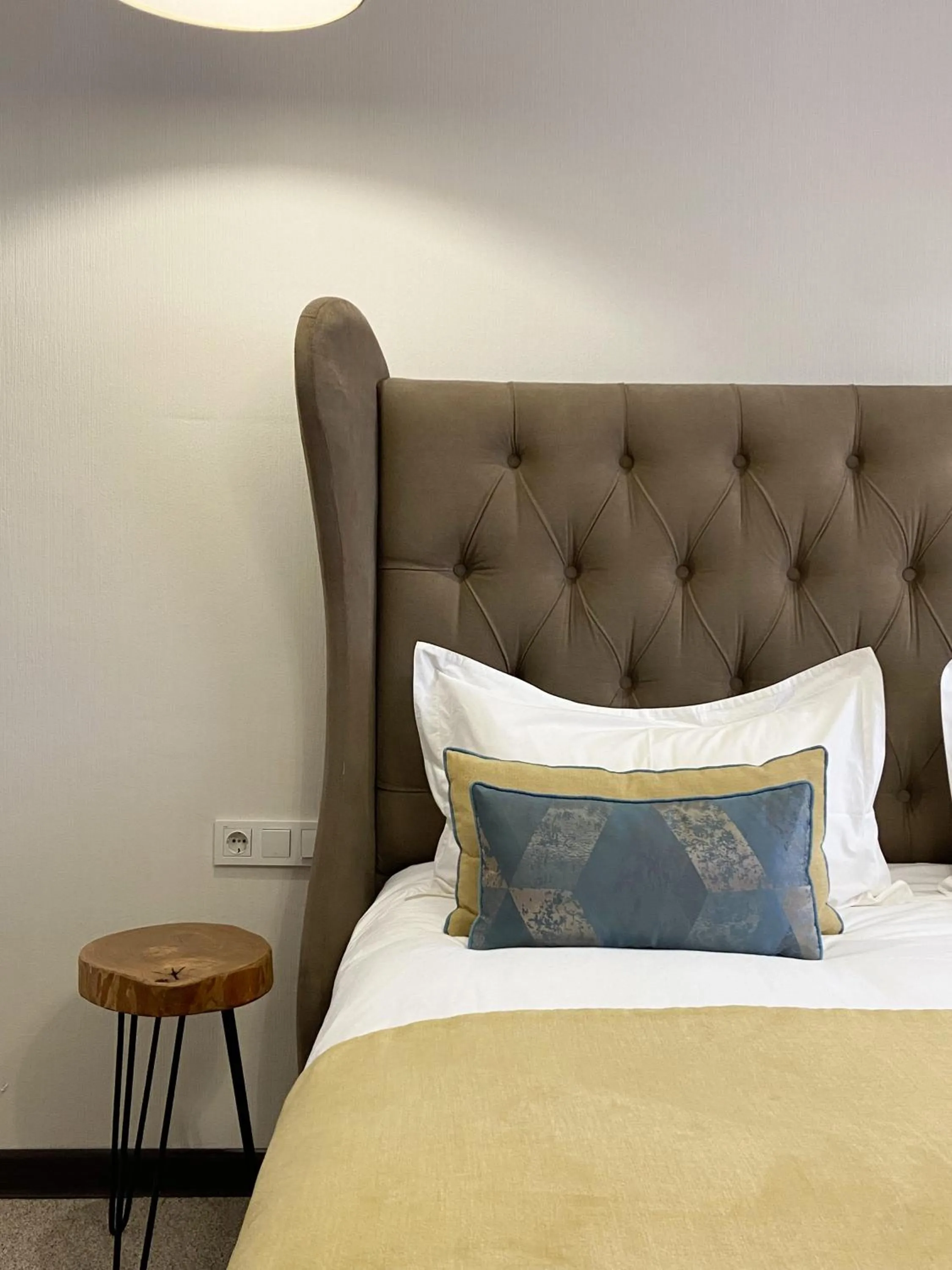 Bed in Keremet Hotel