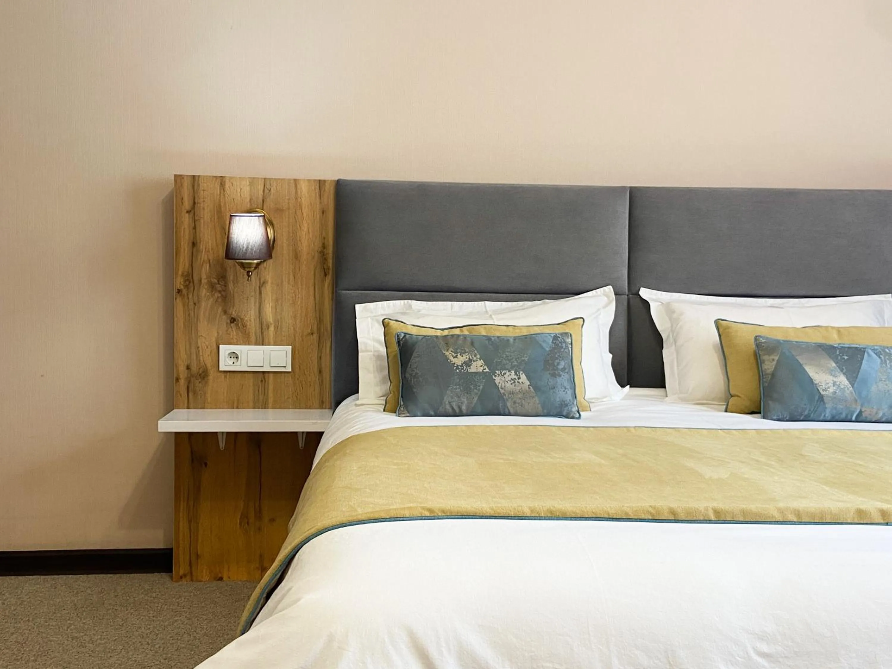 Bed in Keremet Hotel