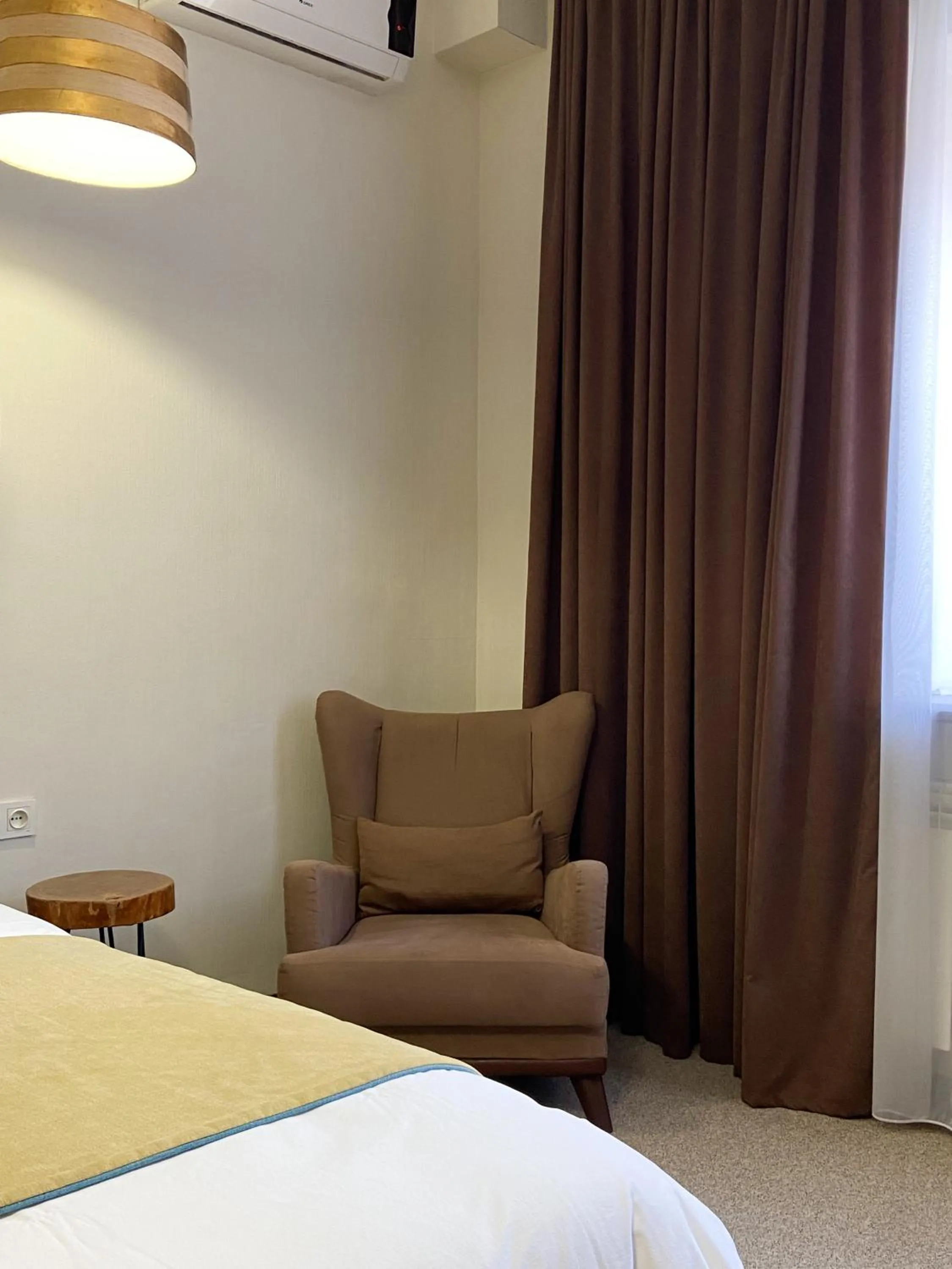 Decorative detail, Bed in Keremet Hotel