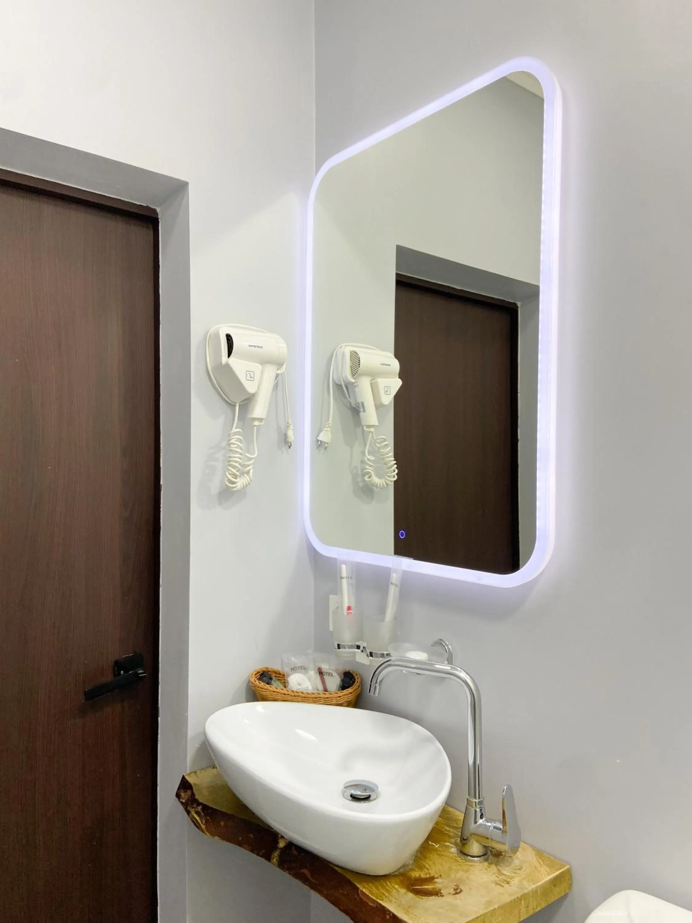 Shower in Keremet Hotel