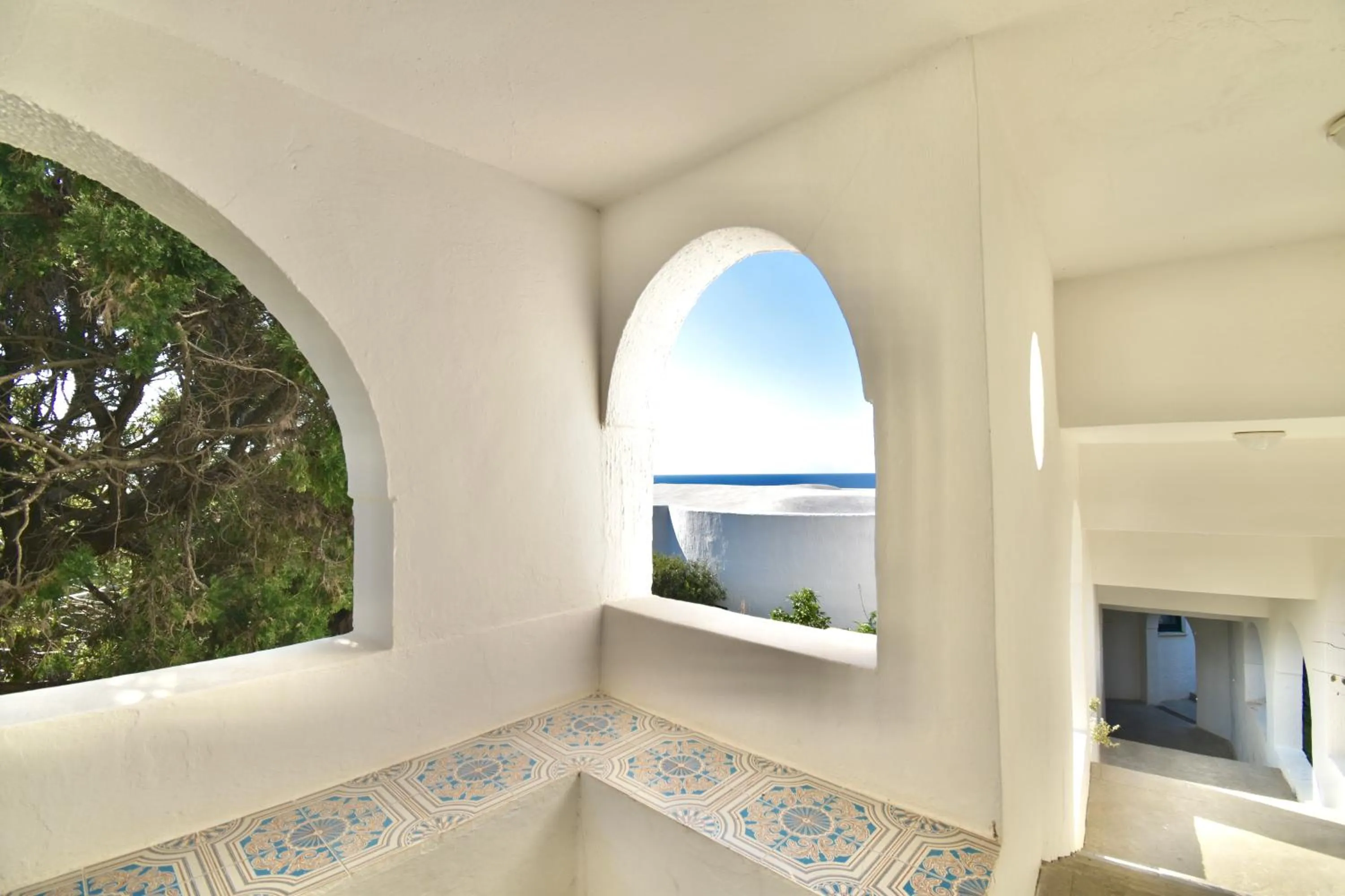 Patio in Cossyra Hotel