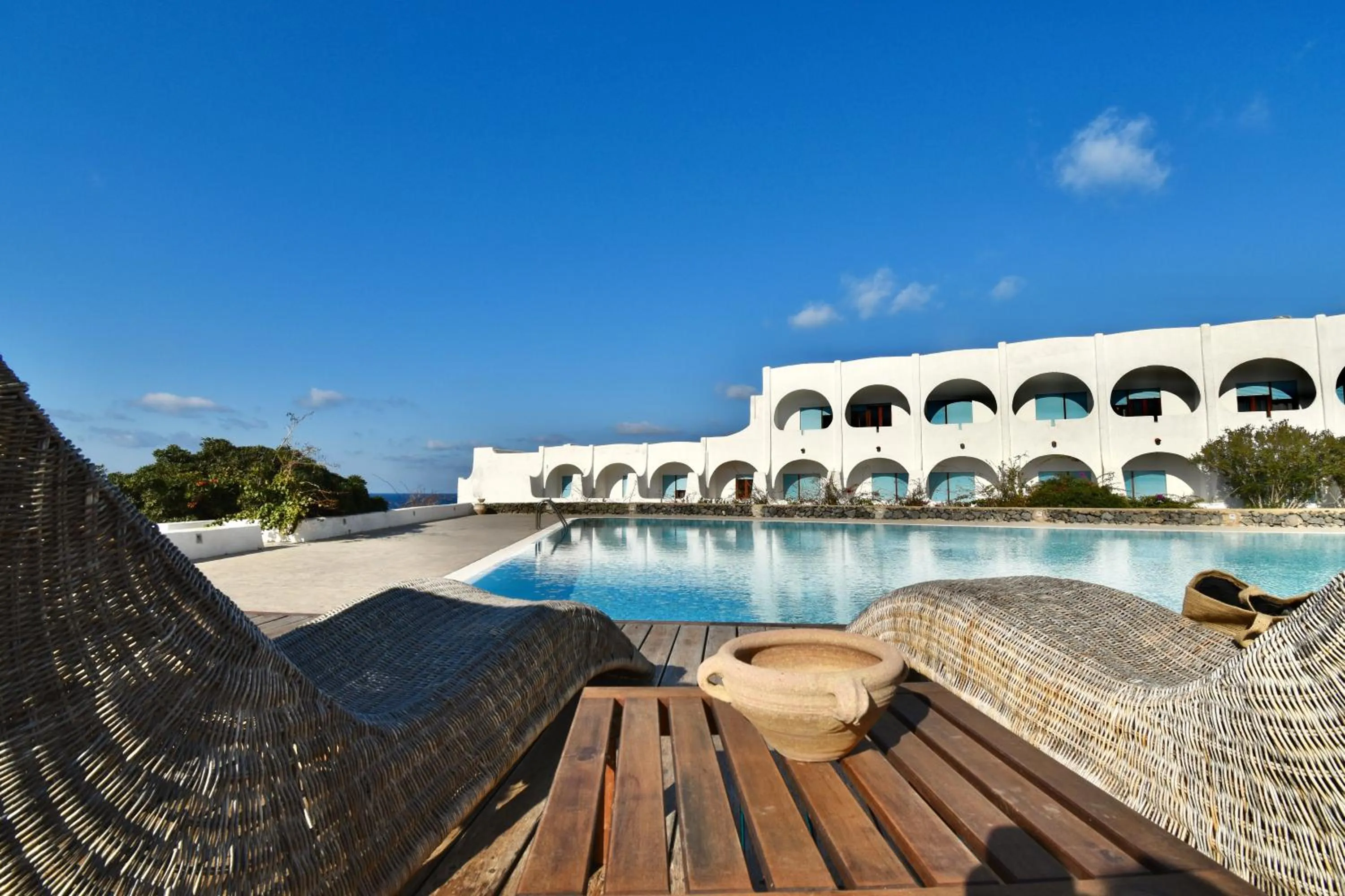 Swimming pool in Cossyra Hotel