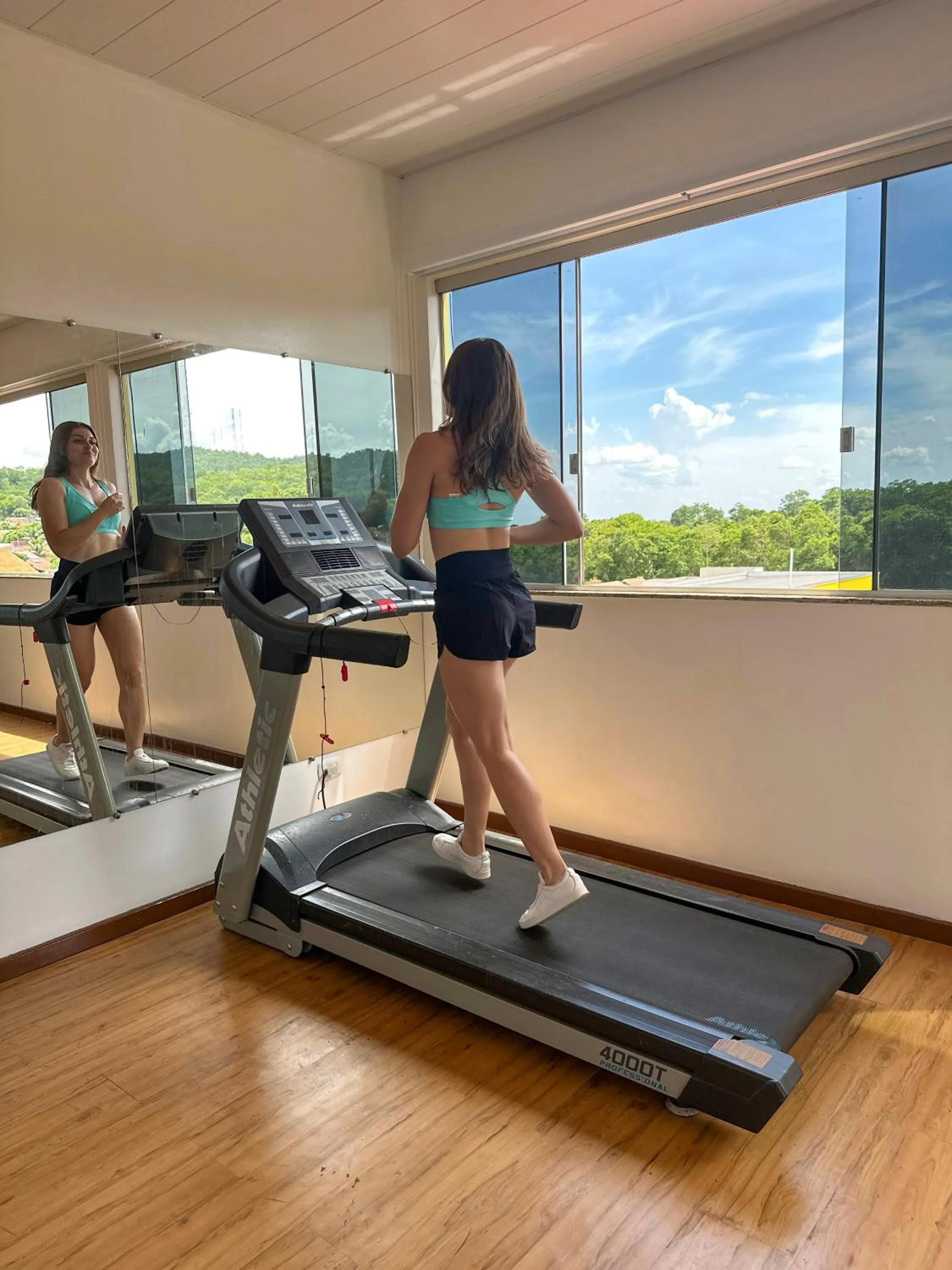 Fitness centre/facilities in Marruá Hotel