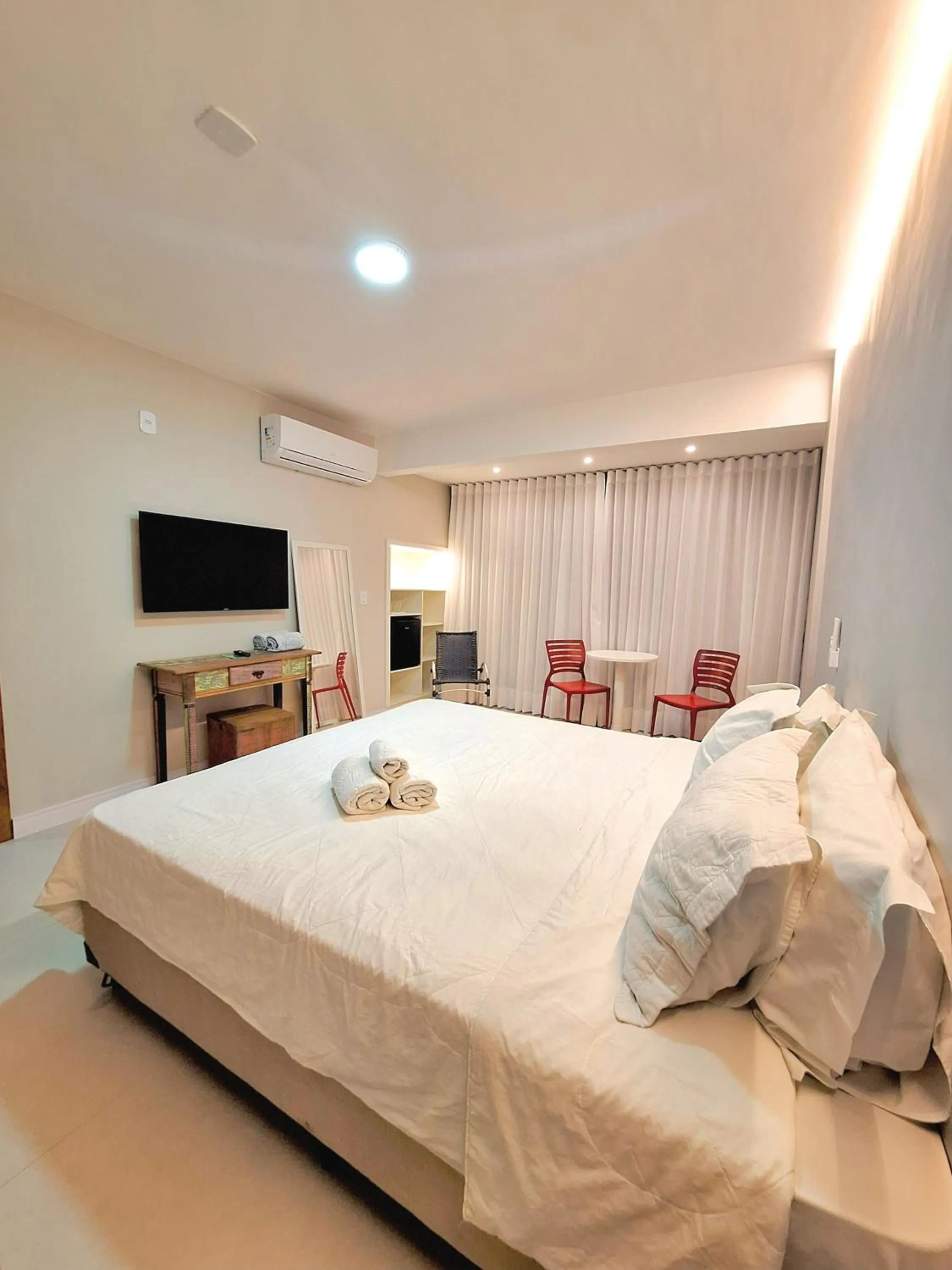 TV and multimedia, Bed in Pousada do Albatroz