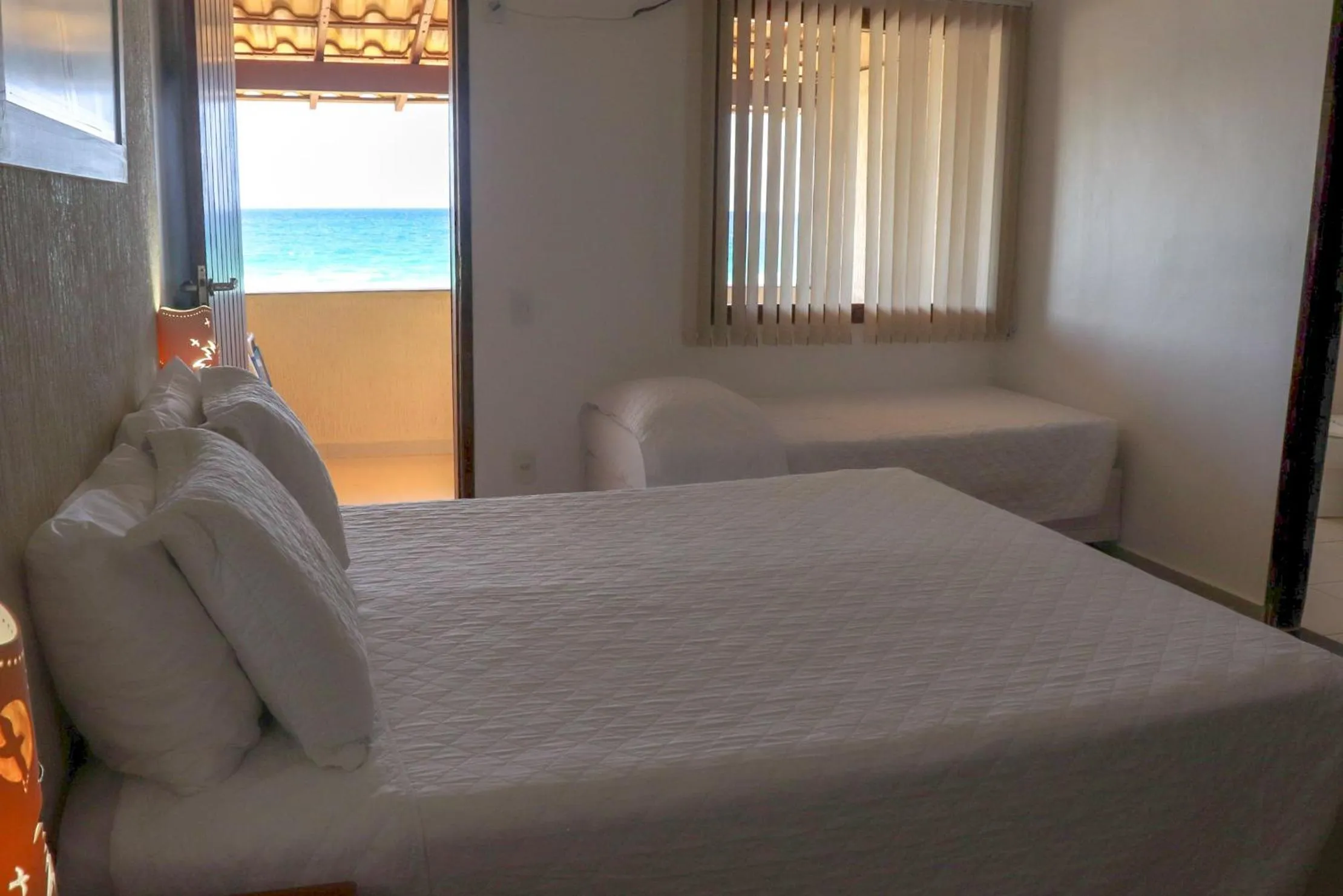 Bed in Pousada do Albatroz