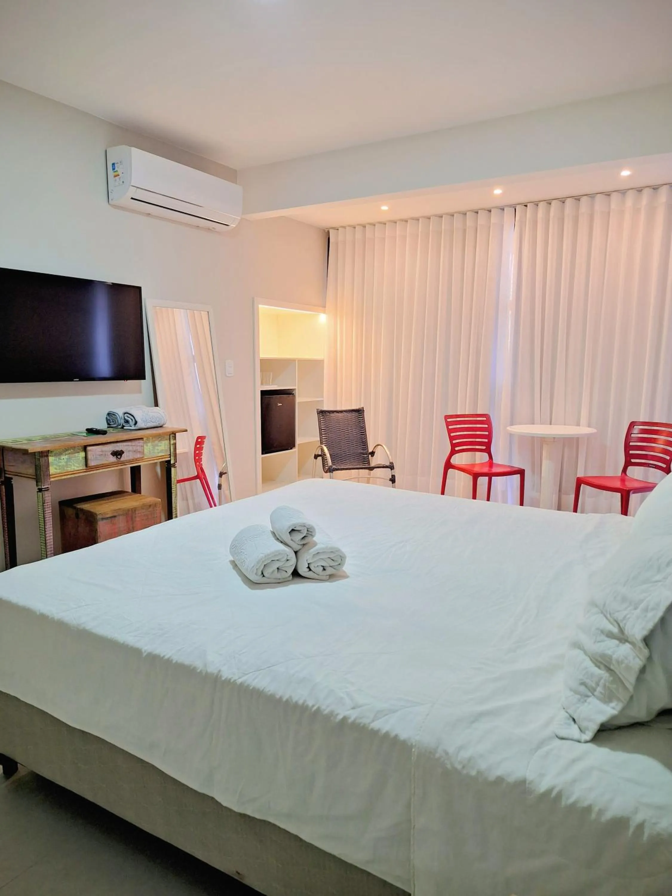 TV and multimedia, Bed in Pousada do Albatroz