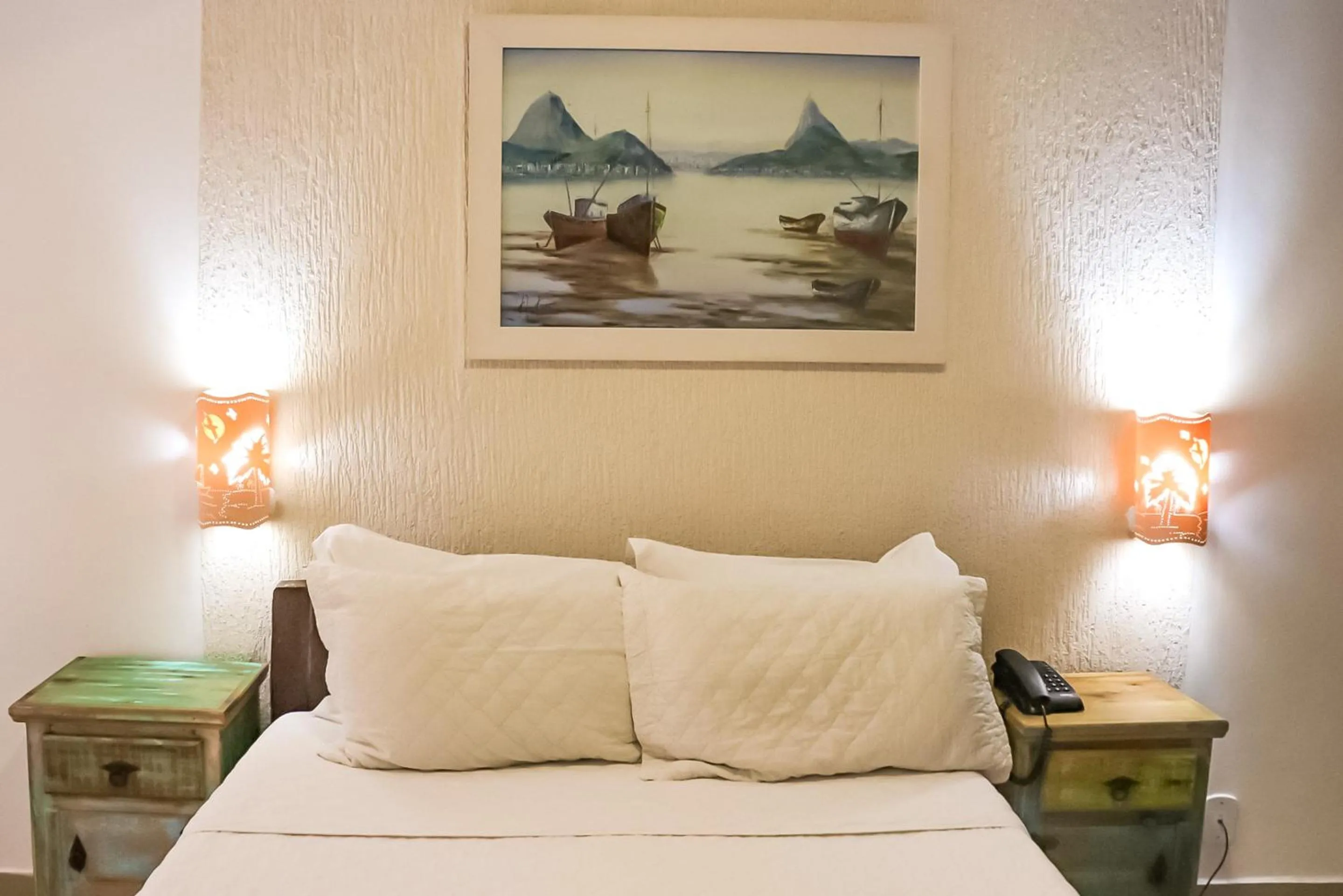 Bed in Pousada do Albatroz