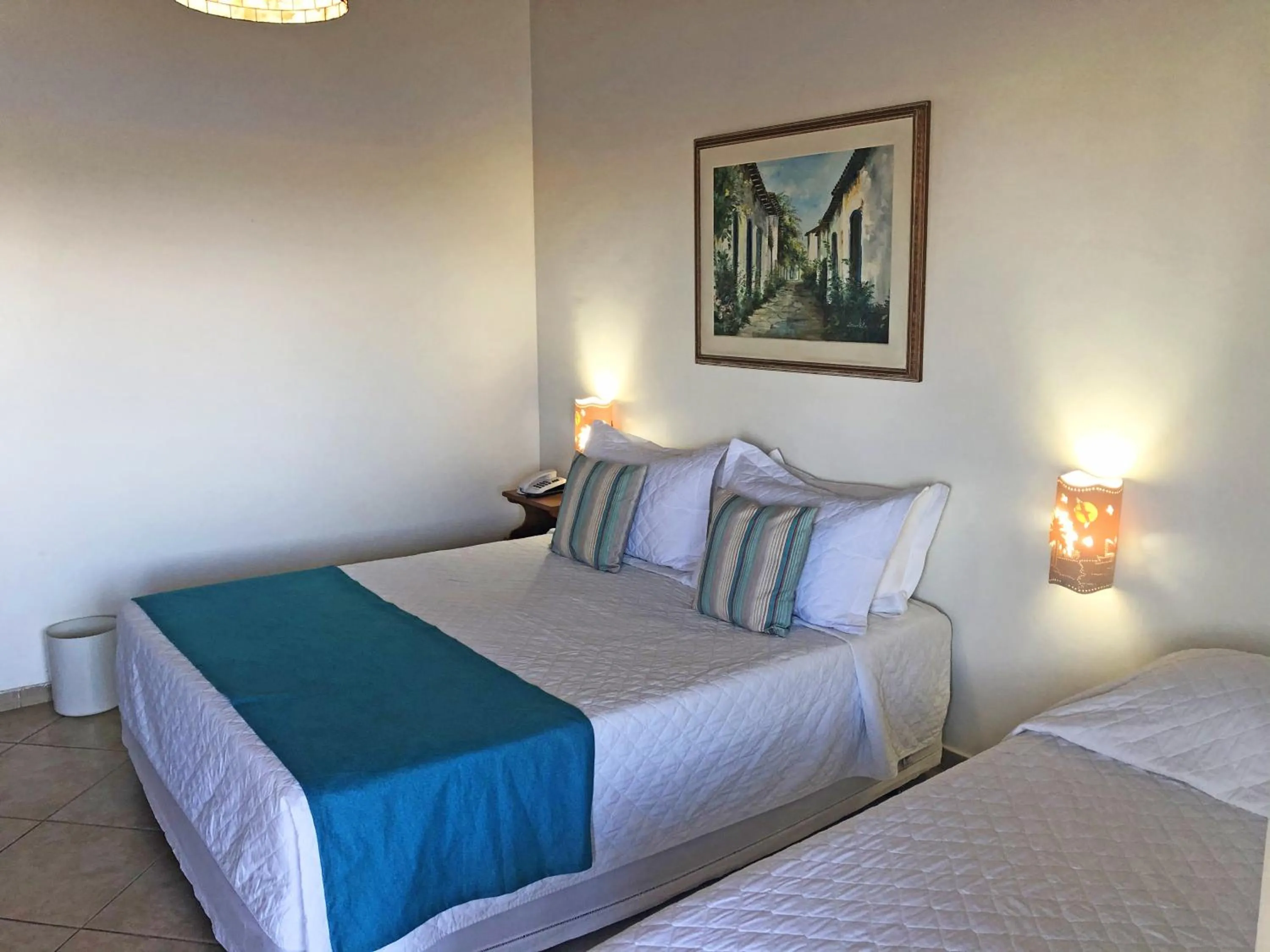 Bed in Pousada do Albatroz