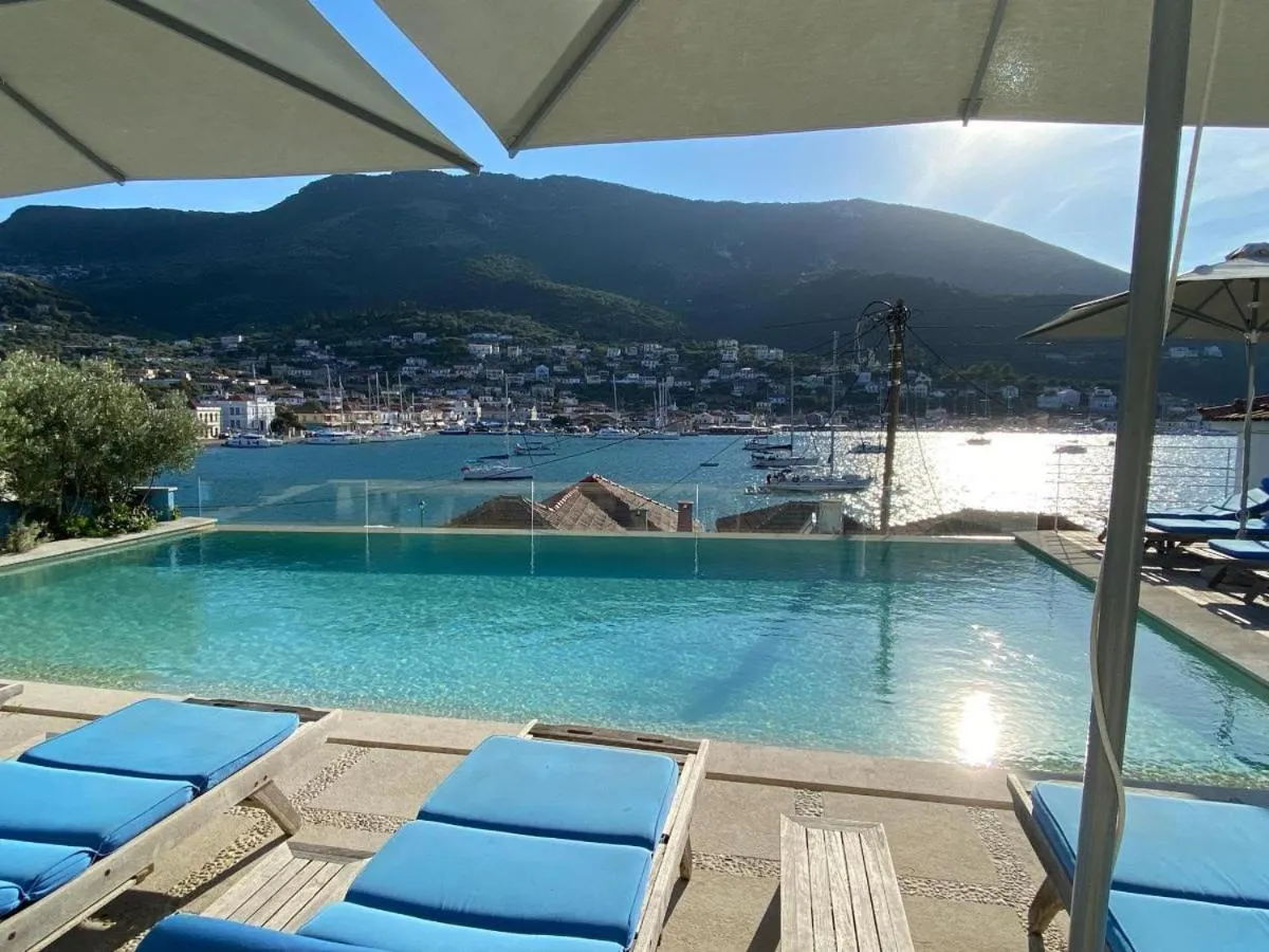 Swimming pool in Perantzada Hotel 1811