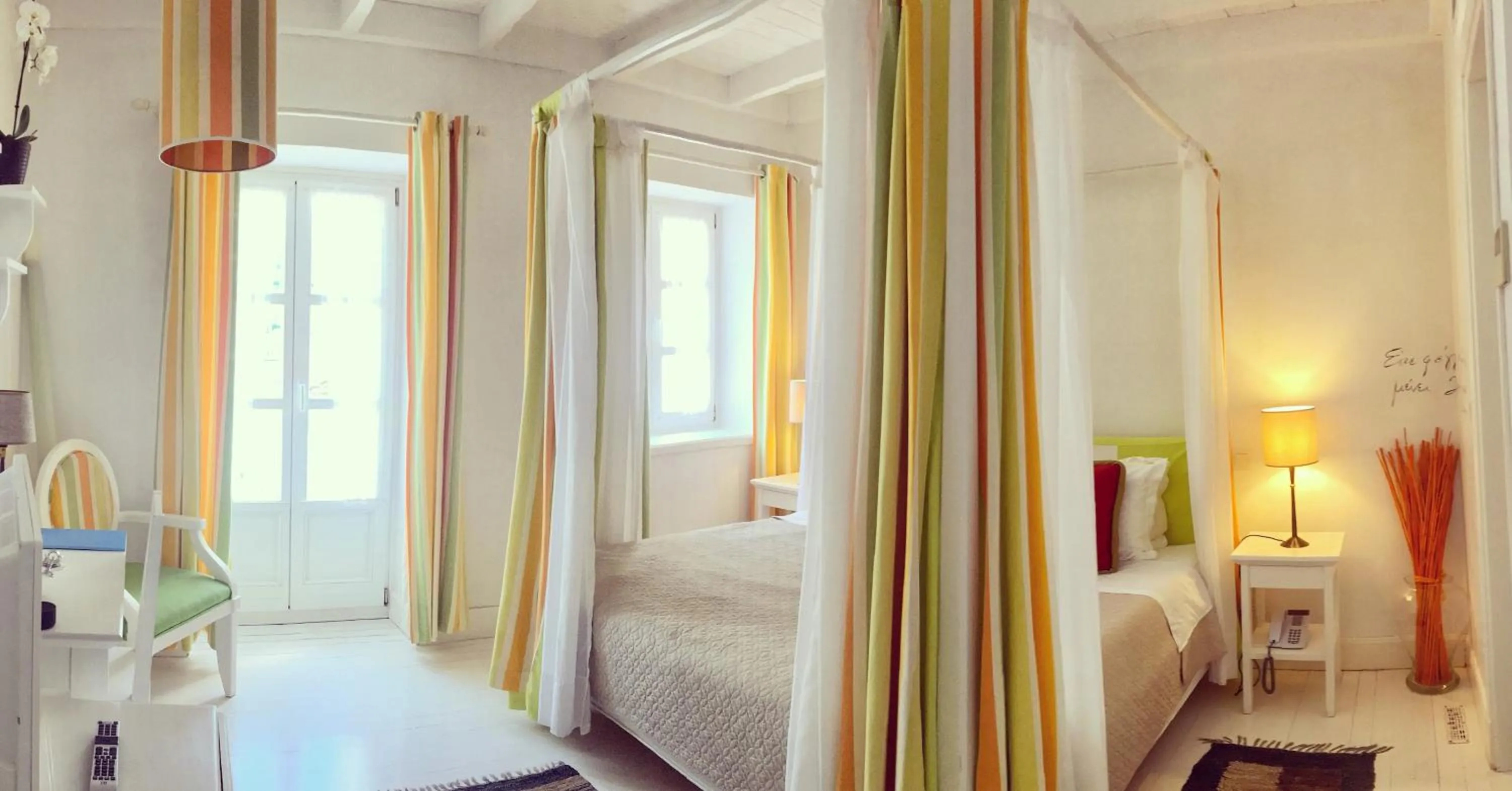 Bed in Perantzada Hotel 1811