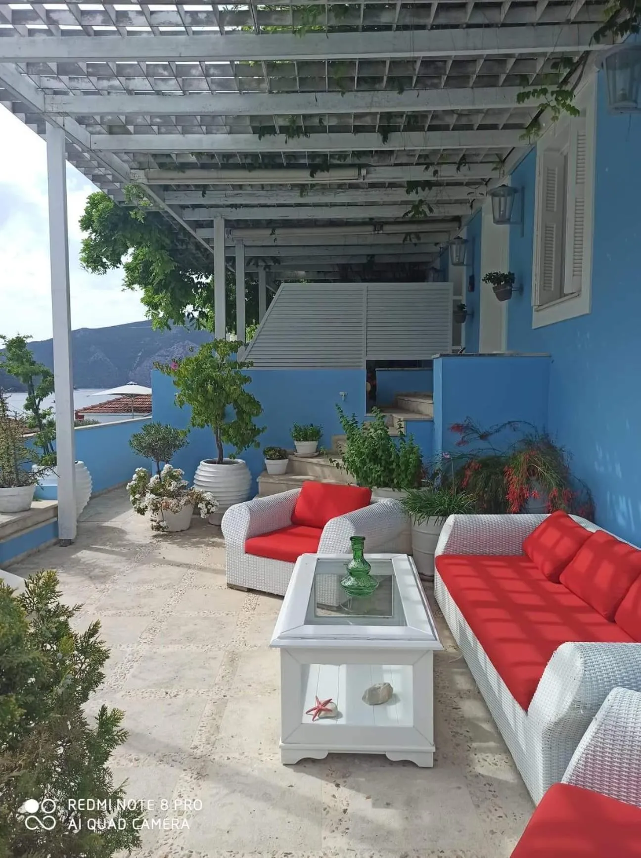 Seating area in Perantzada Hotel 1811