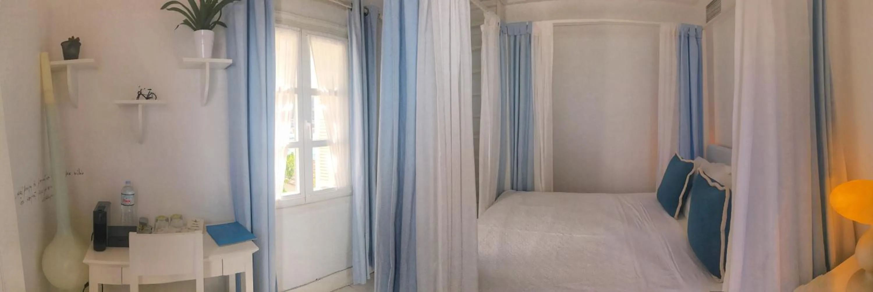 View (from property/room), Bed in Perantzada Hotel 1811