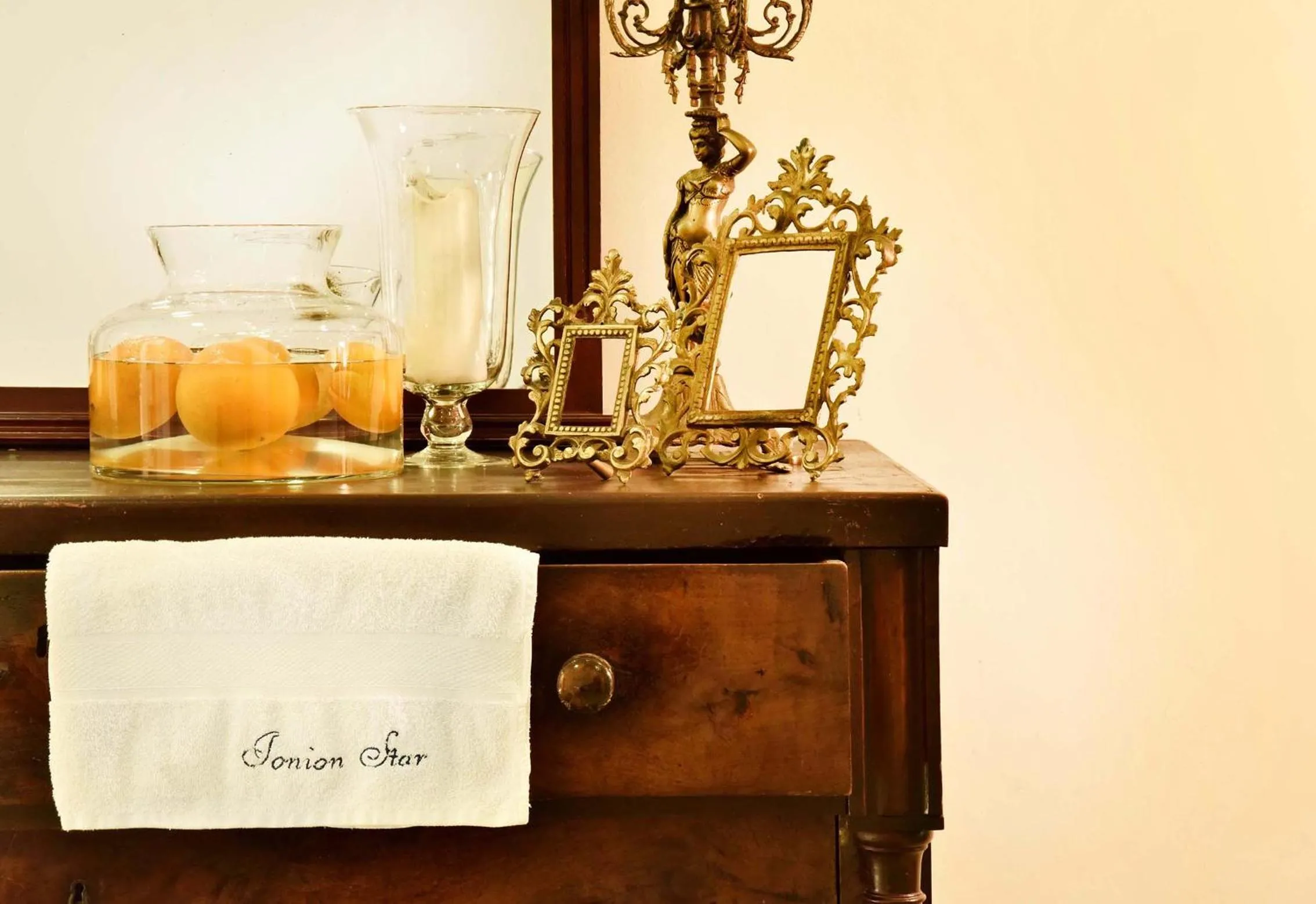 Decorative detail in Ionion Star Hotel