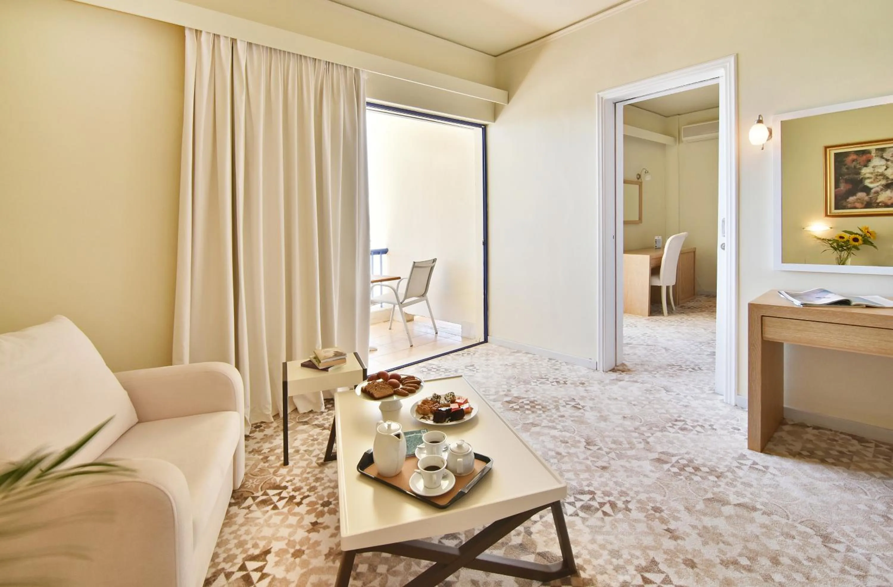 Balcony/Terrace in Ionion Star Hotel