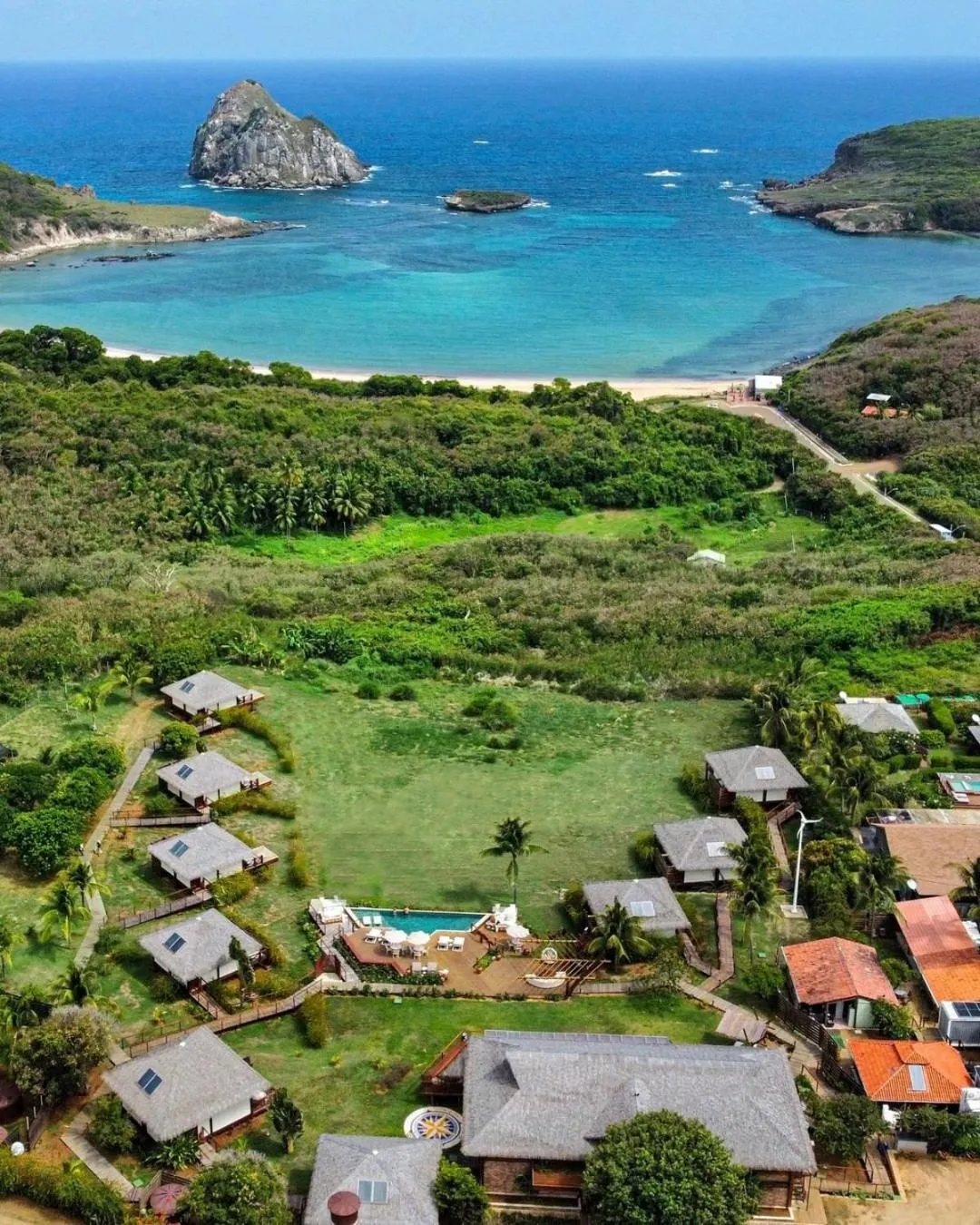 Bird's eye view in NANNAI Noronha