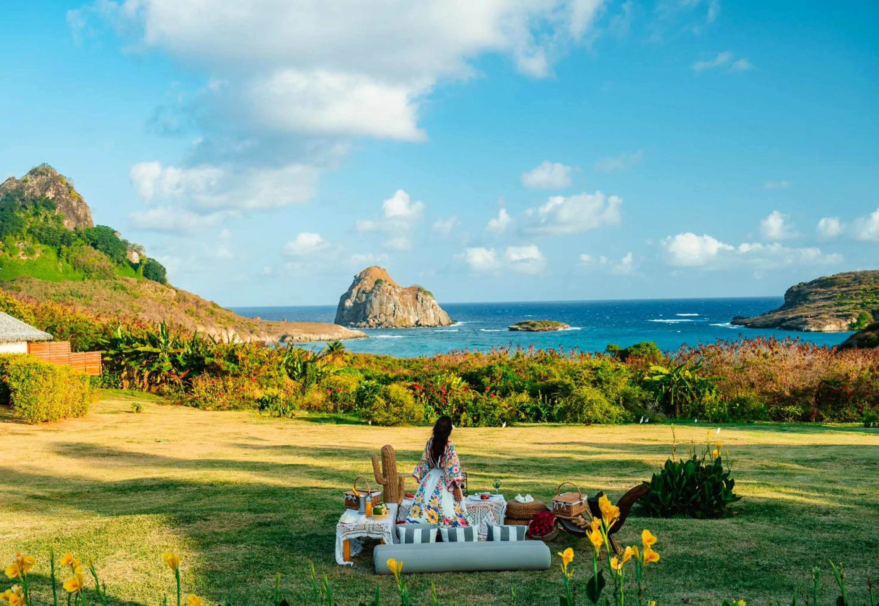 Natural landscape in NANNAI Noronha