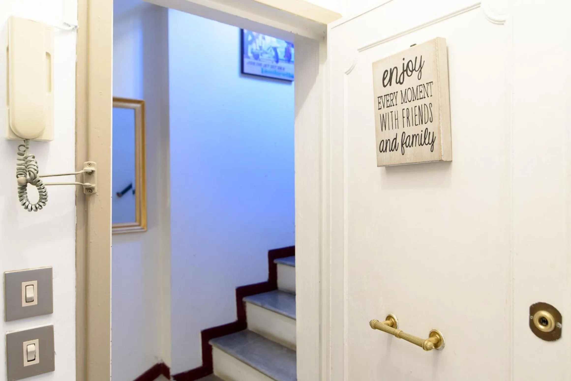 White terrace apartment navona