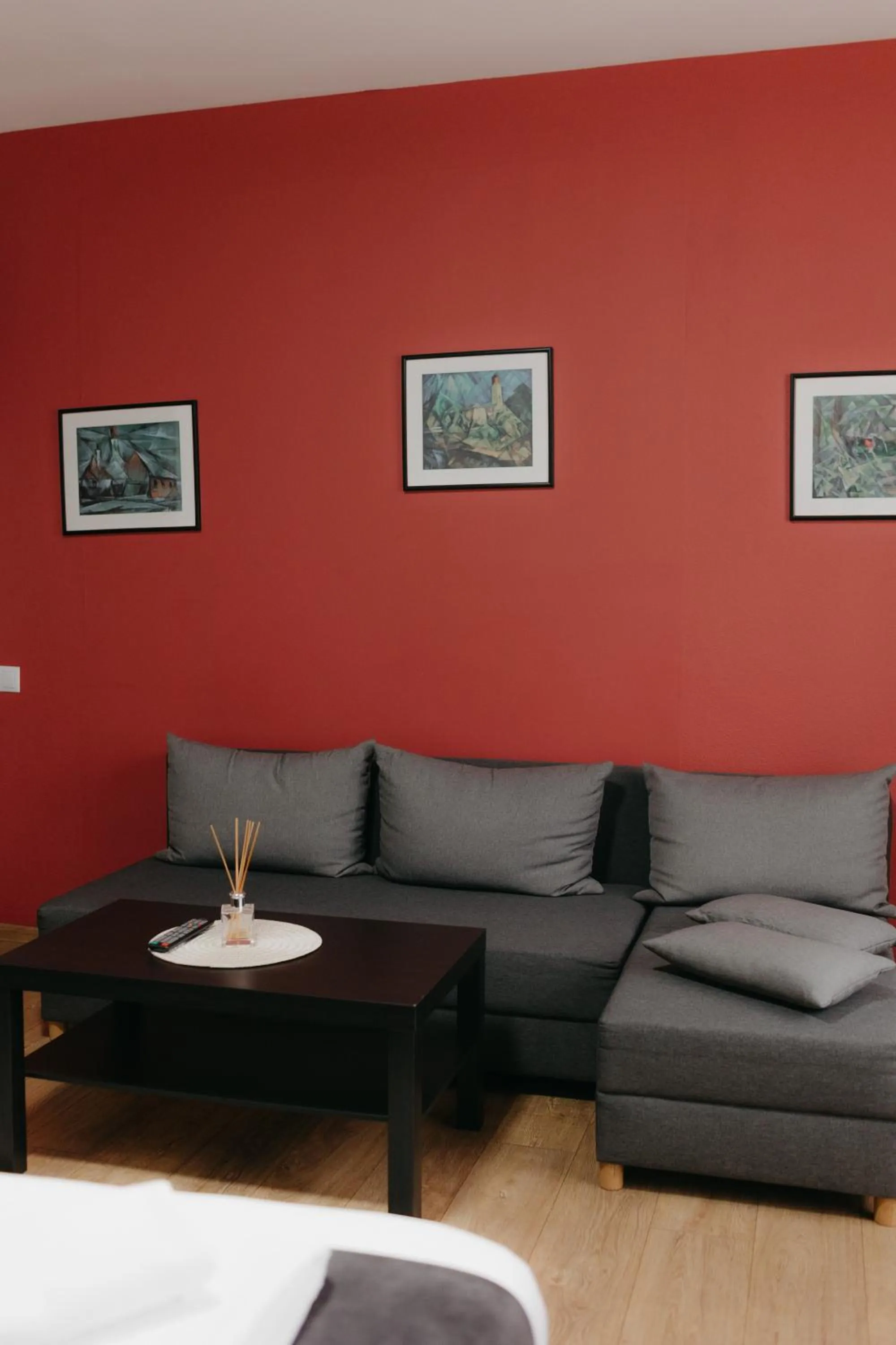 Seating area in Pensiunea Pictorilor