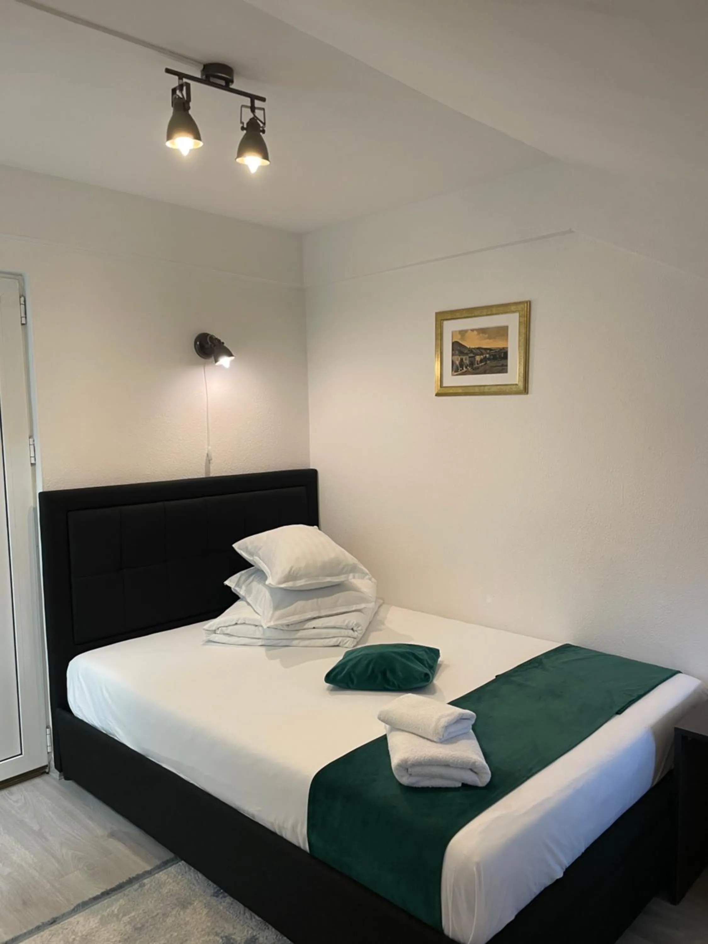 Bed in Pensiunea Pictorilor