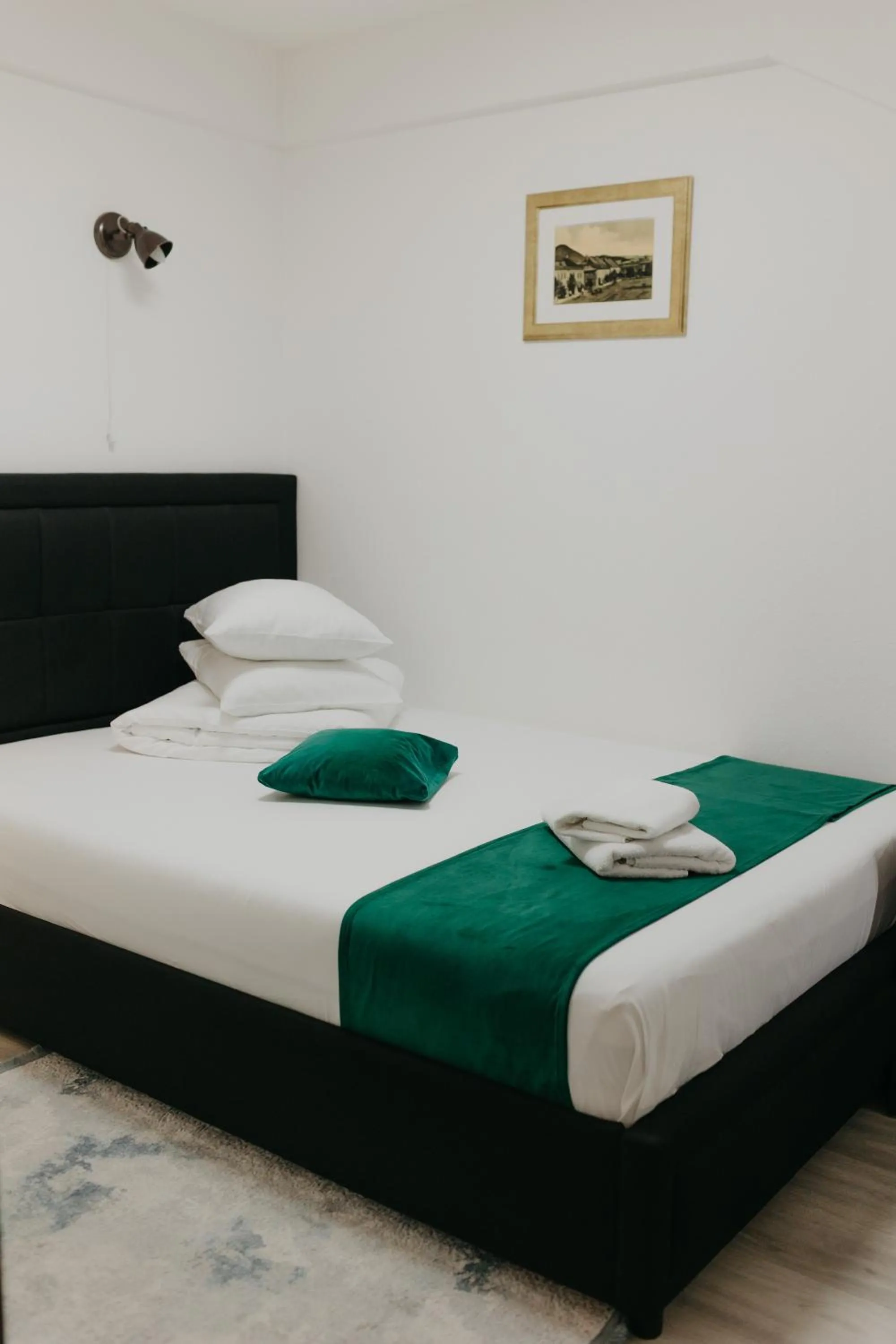 Bed in Pensiunea Pictorilor