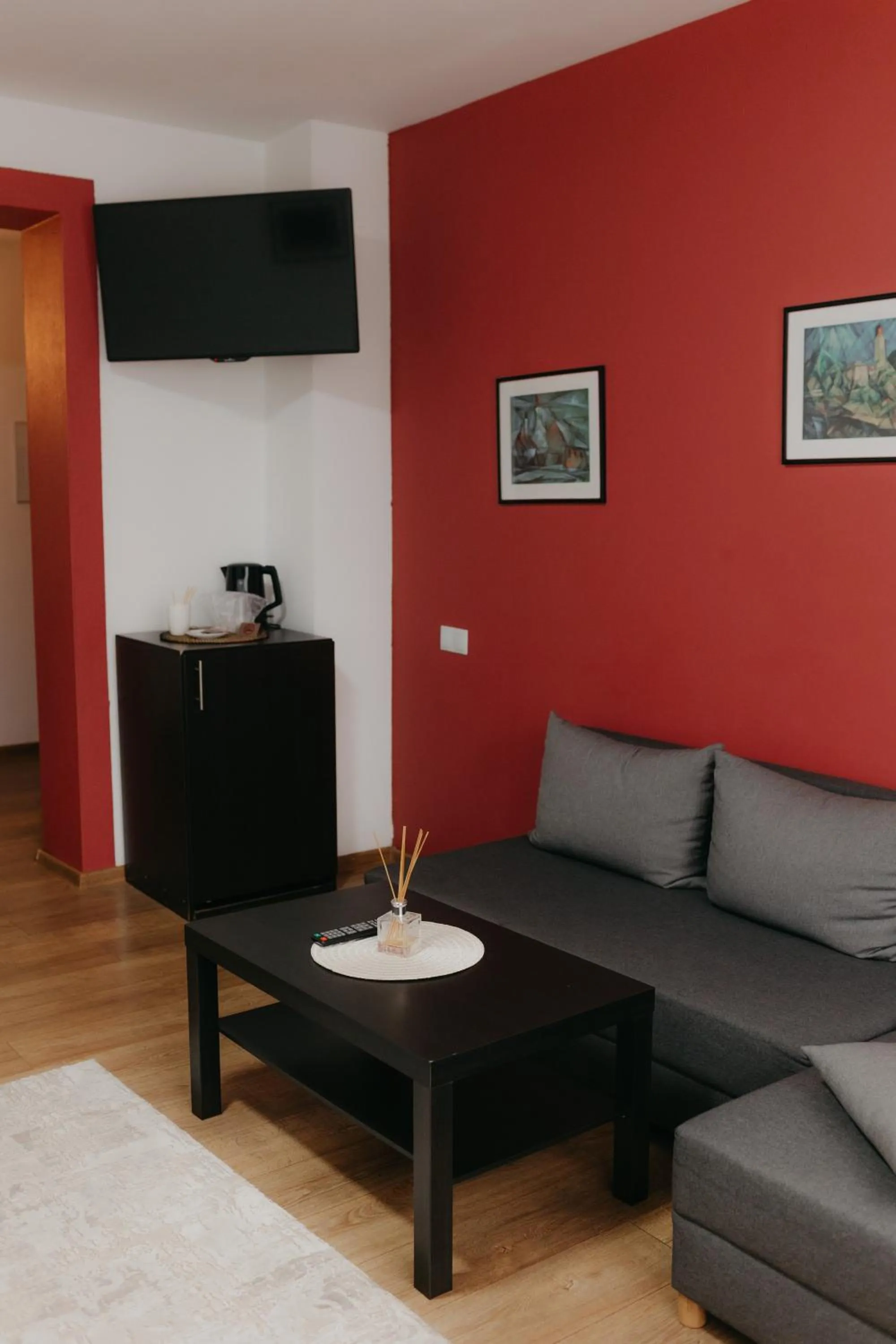 Seating area in Pensiunea Pictorilor