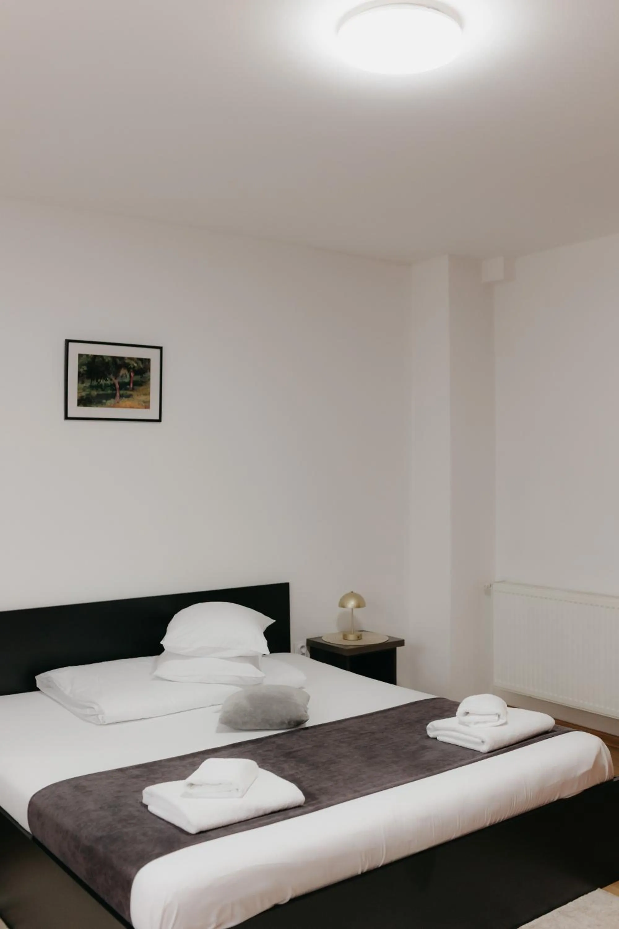 Photo of the whole room, Bed in Pensiunea Pictorilor