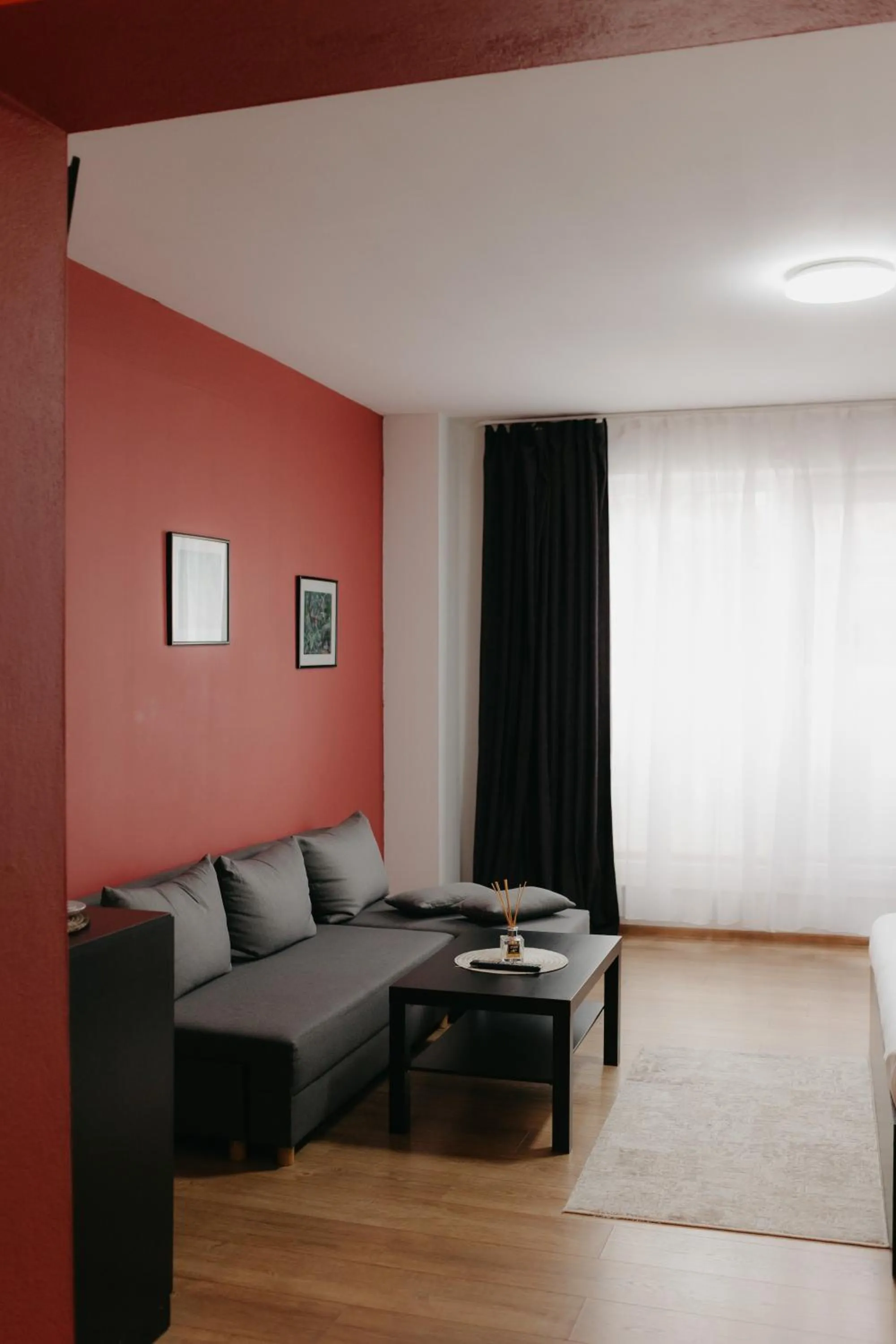 Seating area in Pensiunea Pictorilor