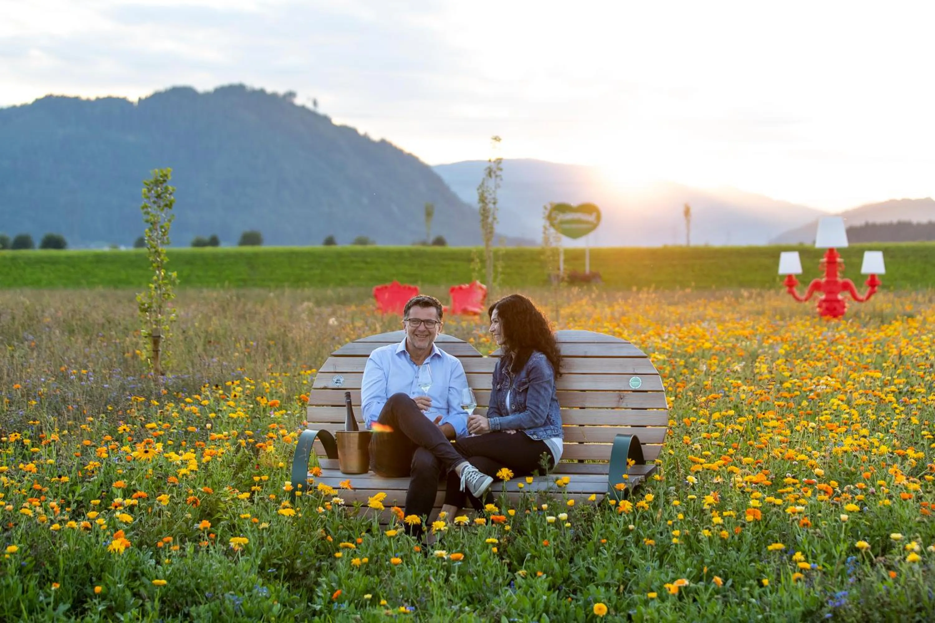 Garden in Komfort Appartements Zirbenland - adults only - no dogs