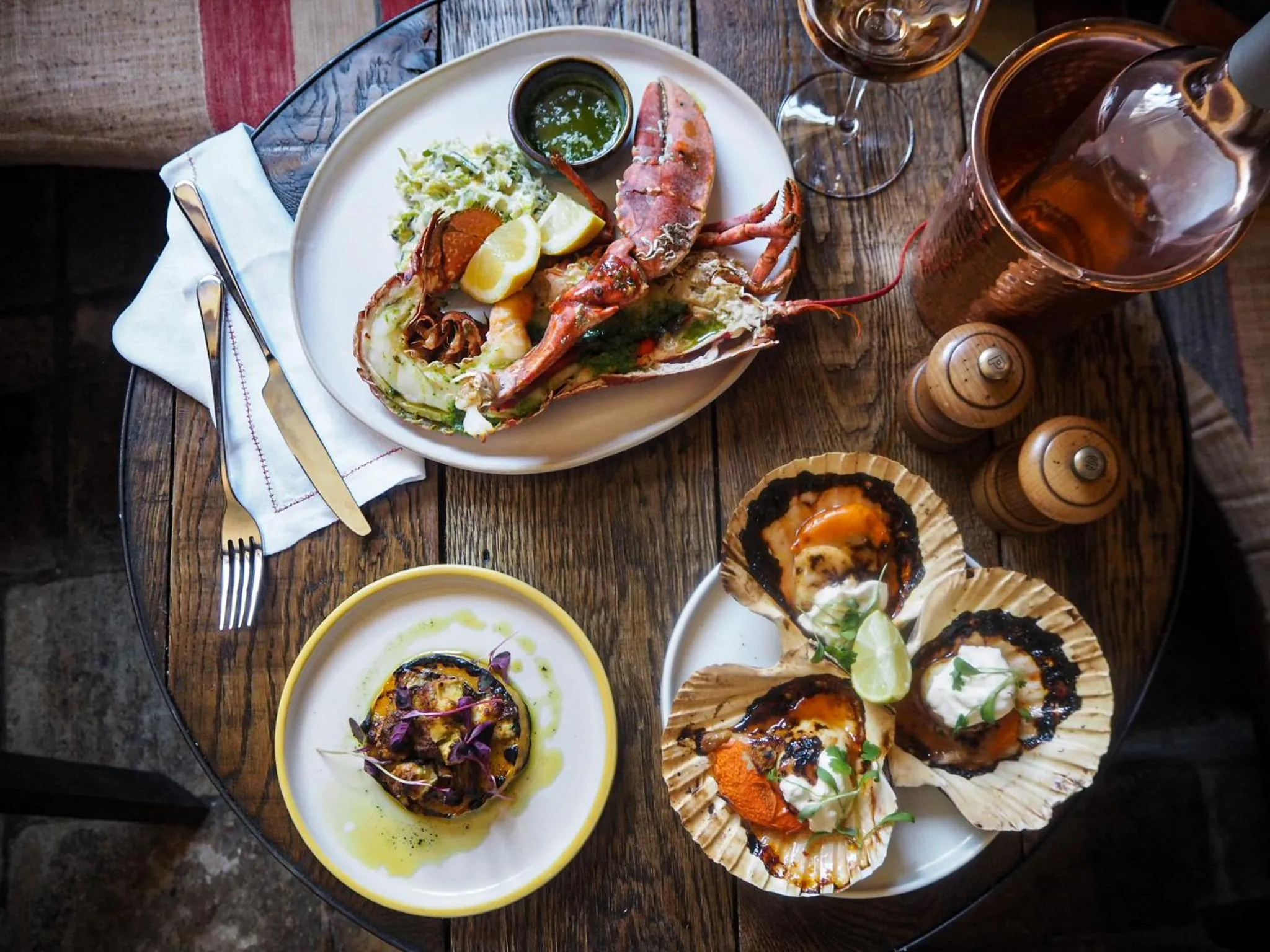 Food and drinks in Artist Residence Oxfordshire