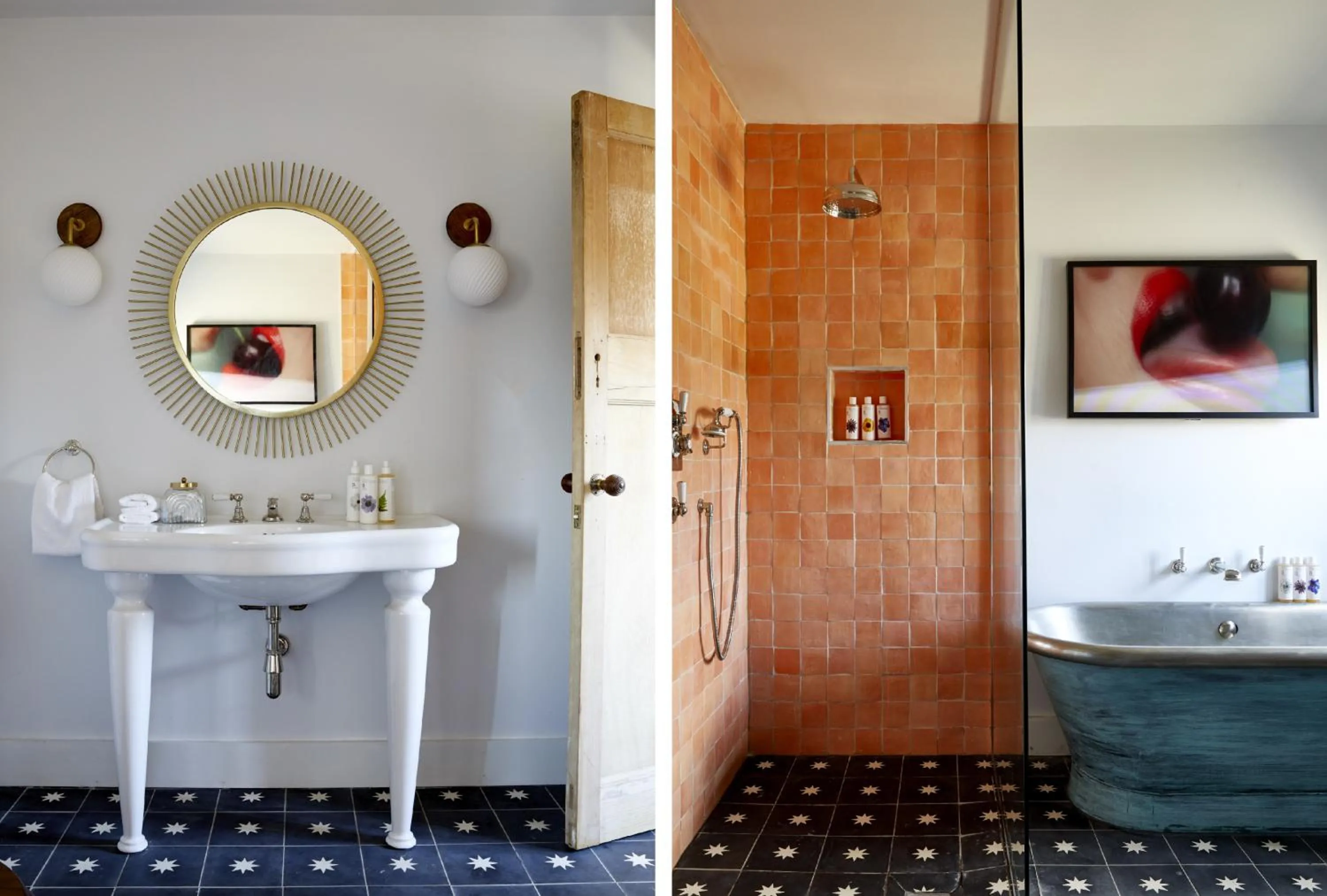 Shower in Artist Residence Oxfordshire