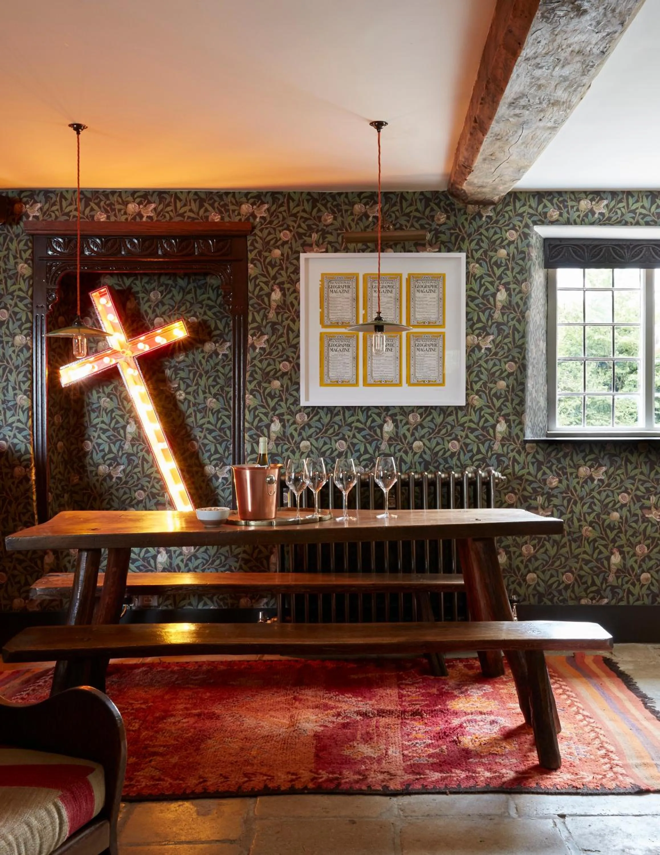 Living room in Artist Residence Oxfordshire