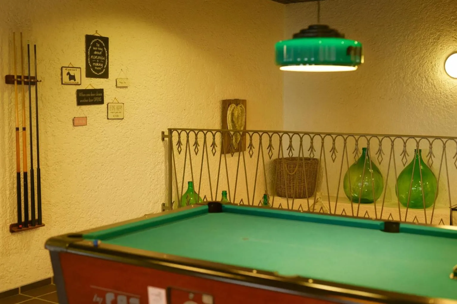 Billiard in Hotel Serpiano
