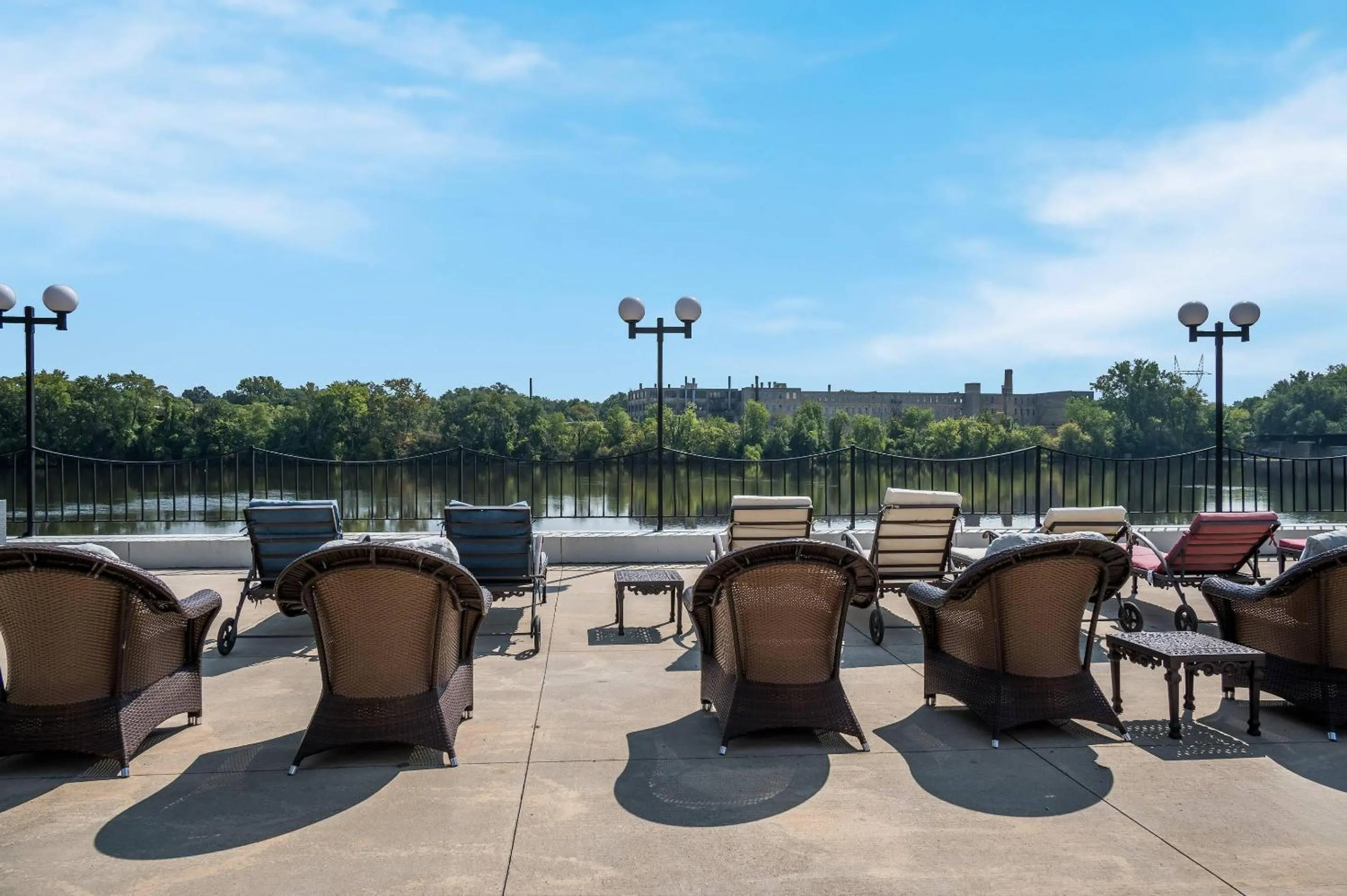 Swimming pool in Radisson Hotel Grand Rapids Riverfront