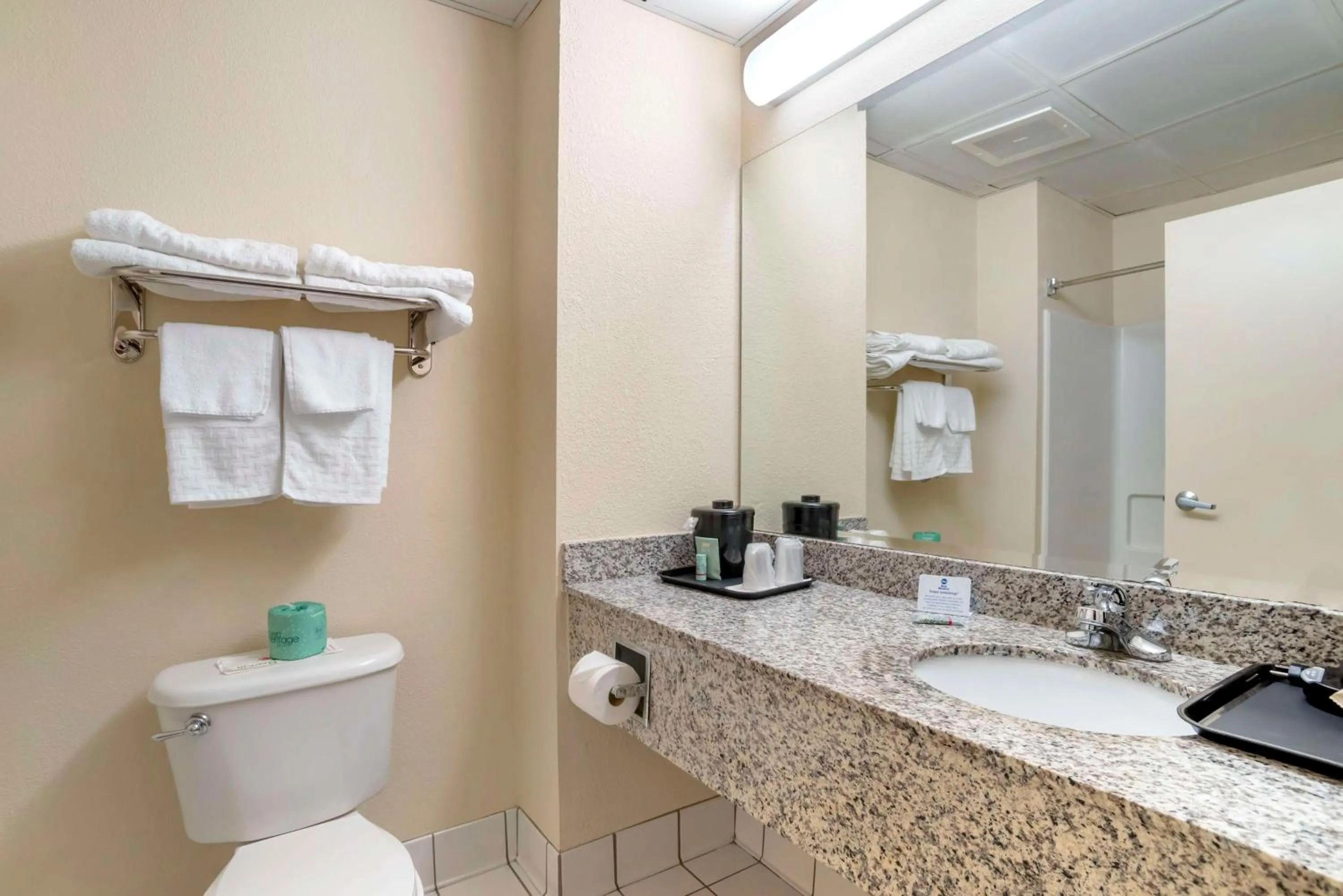 Bathroom in Best Western Carowinds