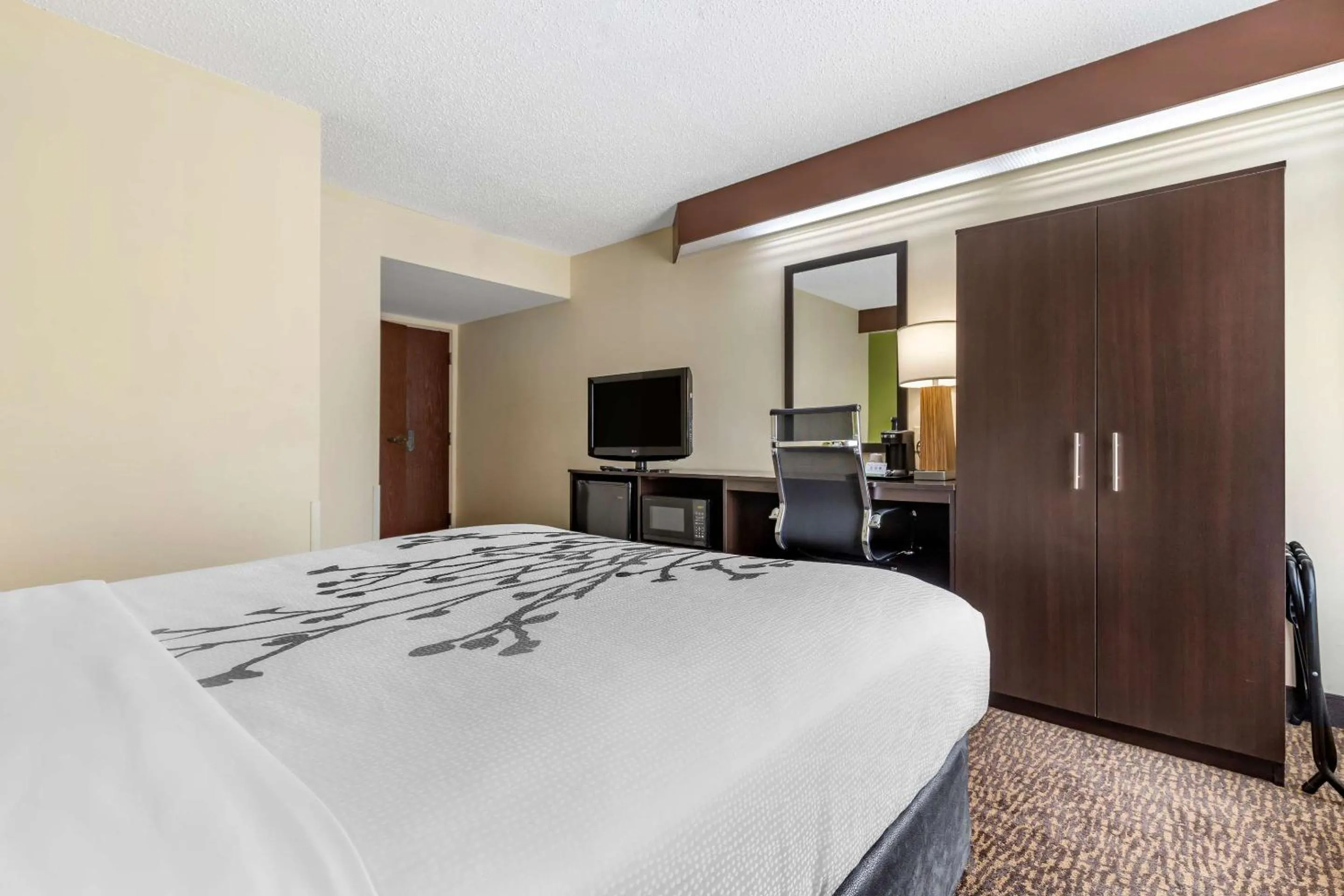 Bedroom, Bed in Sleep Inn Matthews-Charlotte